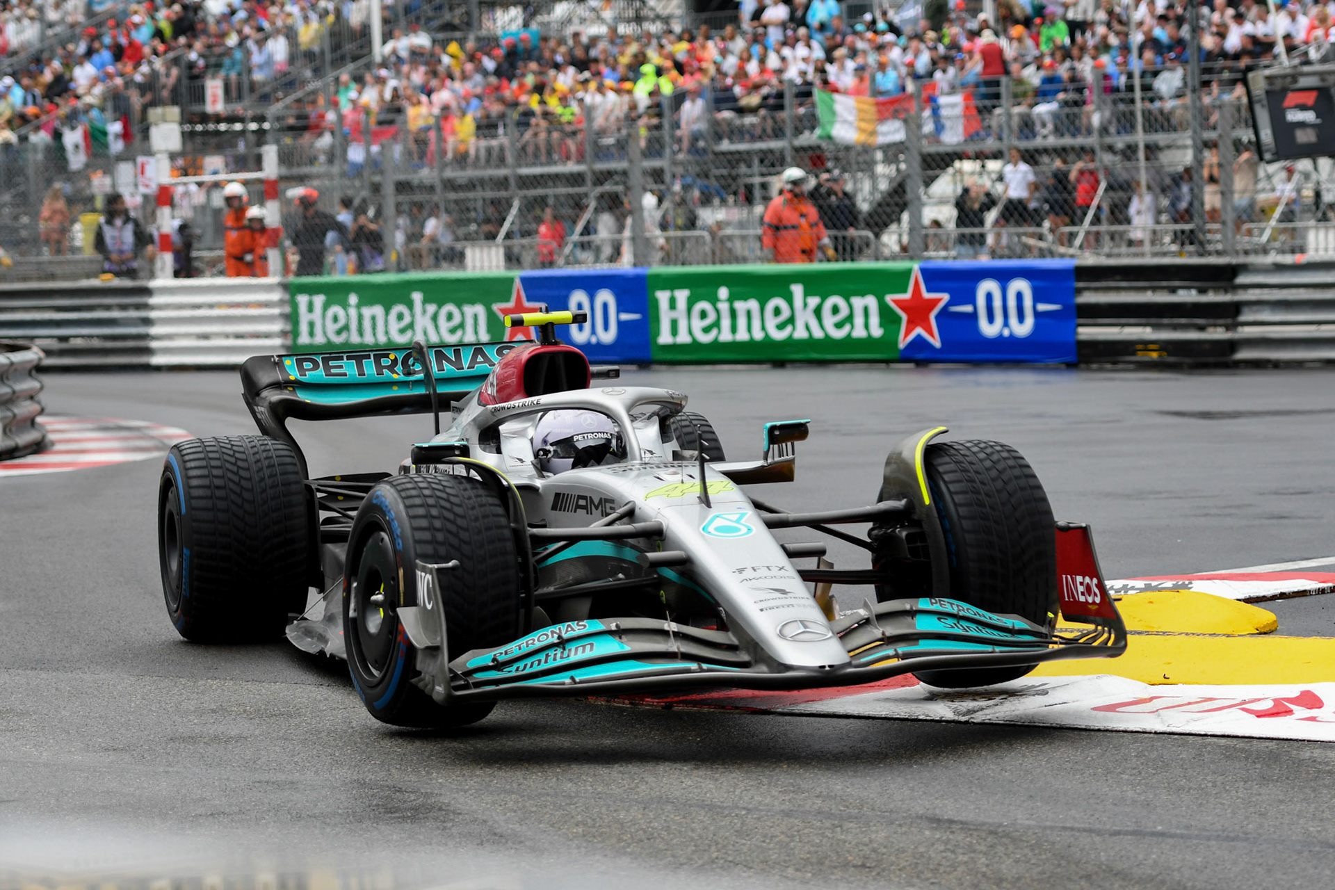 Lewis Hamilton (GBR) Merceds AMG Petronas F1 Team; Formel 1 Monaco am 29.05.2022
