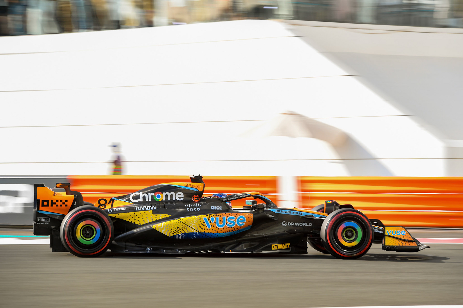 Oscar Piastri (AUS) McLaren F1; Formel 1 GP Abu Dhabi. Samstag 25.11.2023
