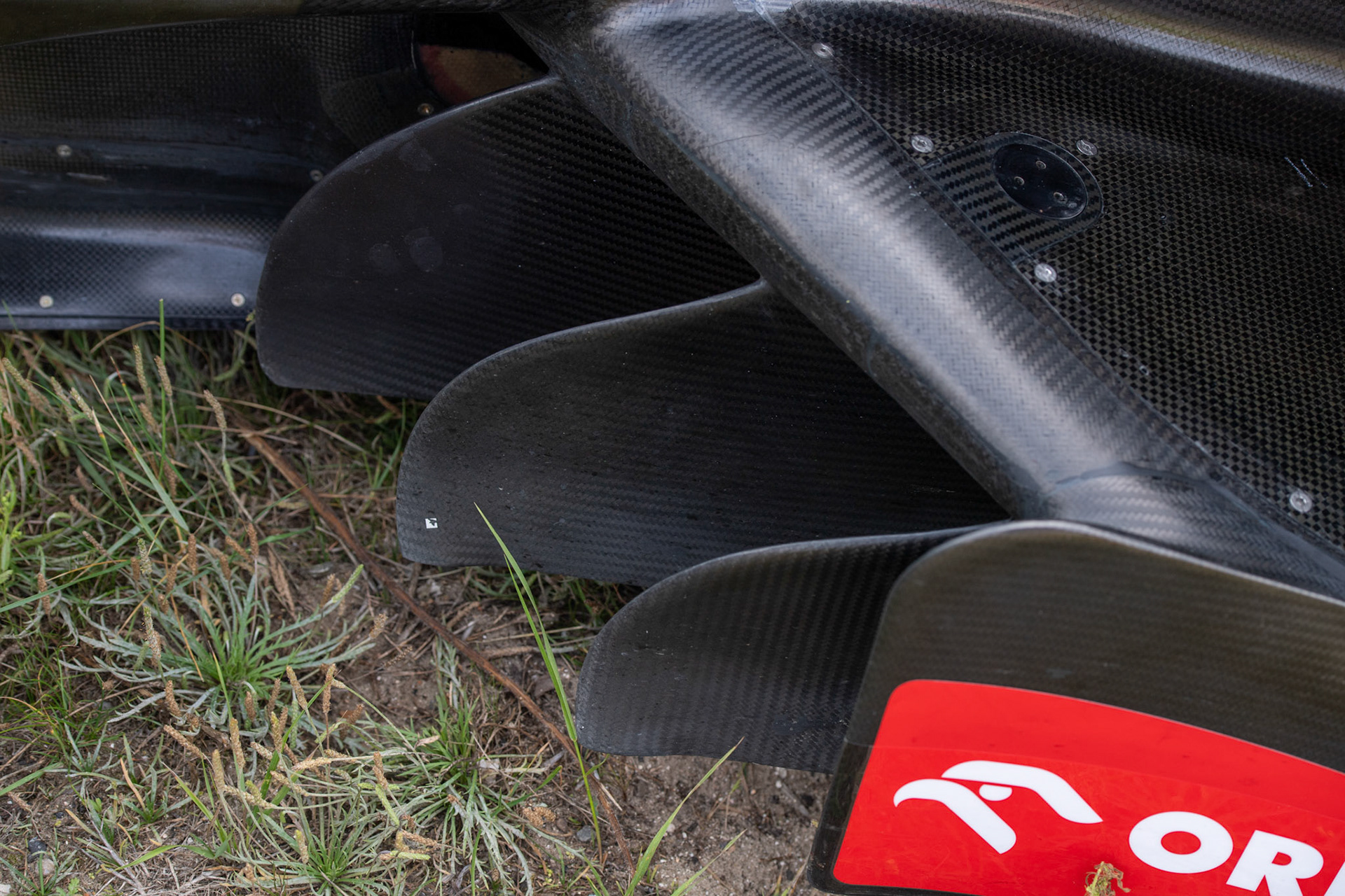 Unfall zwischen Daniel Ricciardo und Oscar Piastri in FP2; Formel 1 GP Holland / Zandvoort. Freitag, 25.08.2023