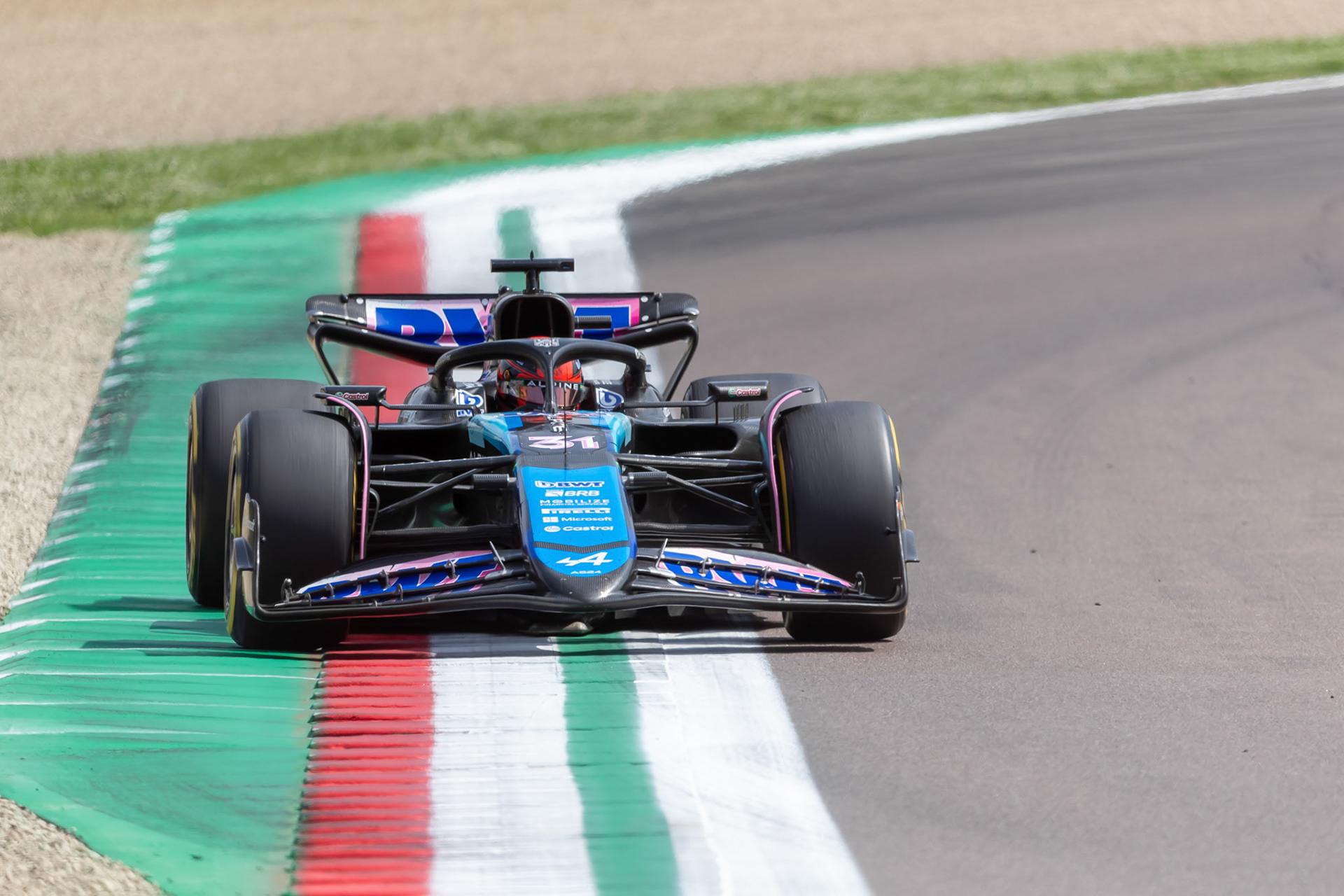 Esteban Ocon #31, BWT Alpine F1 Team; F1 GP Imola / Italien Sonntag, 19.05.2024
