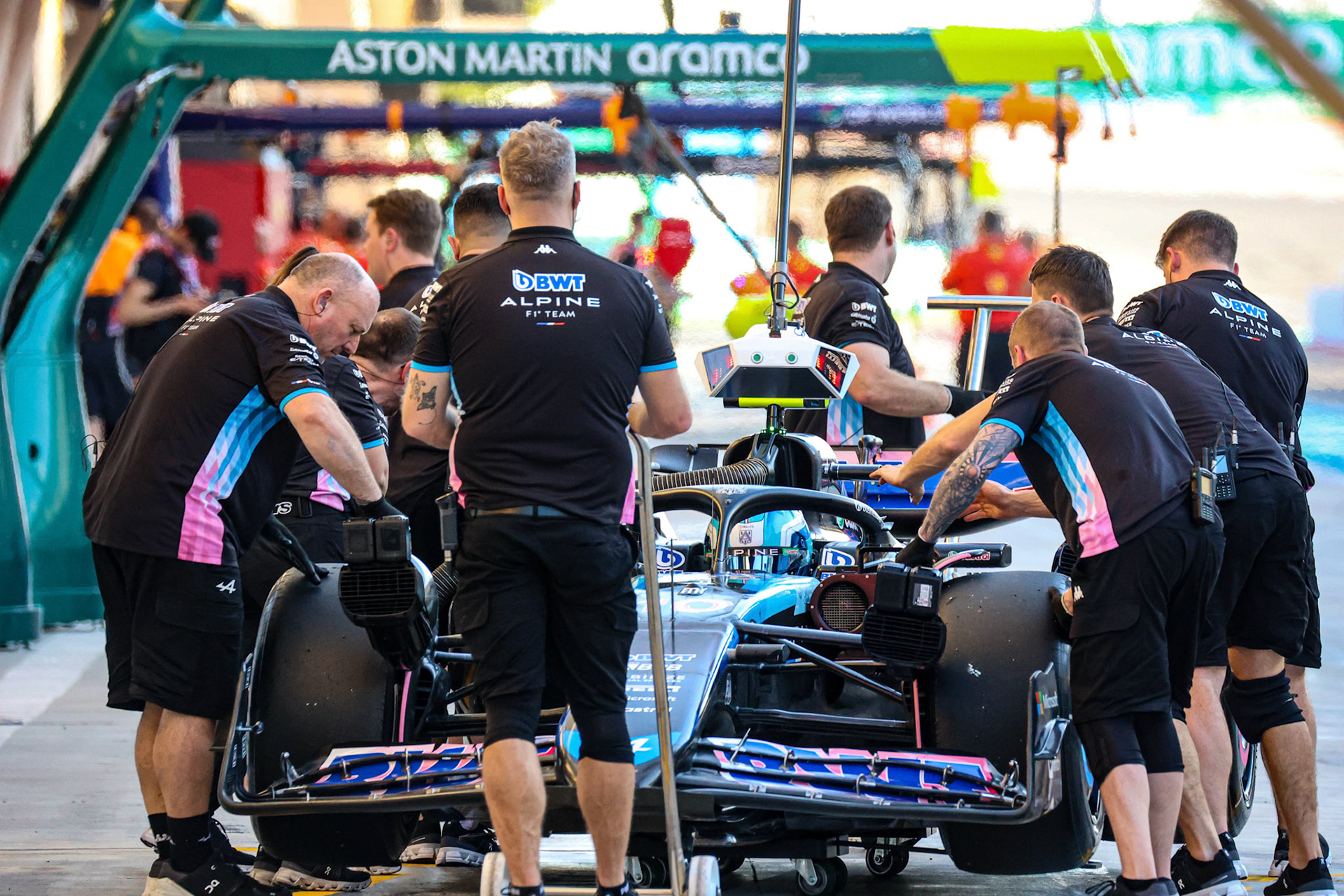 Pierre Gasly #10, BWT Alpine F1 Team; Formel 1 Pre-Season Tests Bahrain. Mittwoch, 21.02.2024