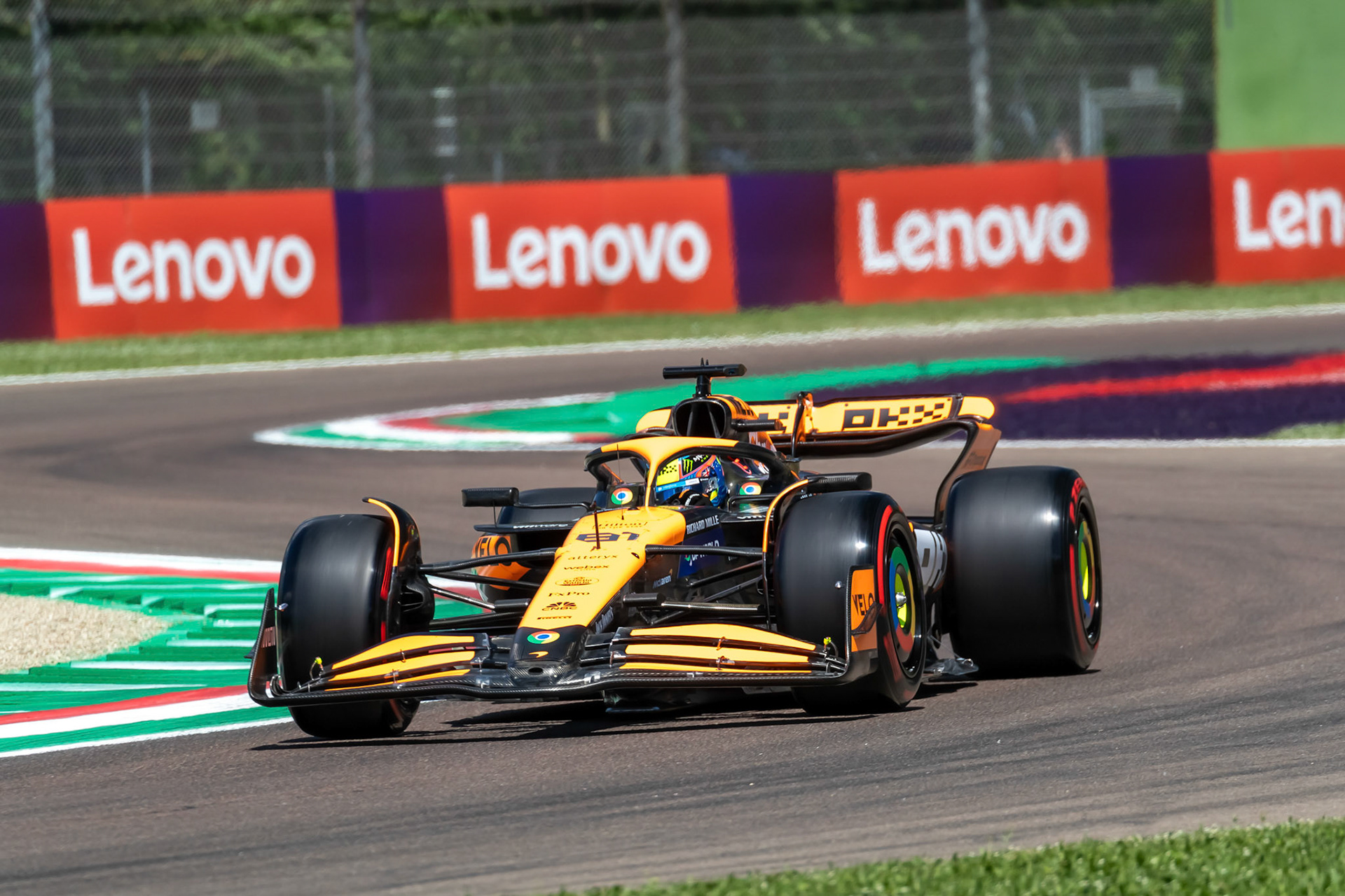 Oscar Piastri #81, McLaren Formula 1 Team; F1 GP Imola / Italien Freitag, 17.05.2024