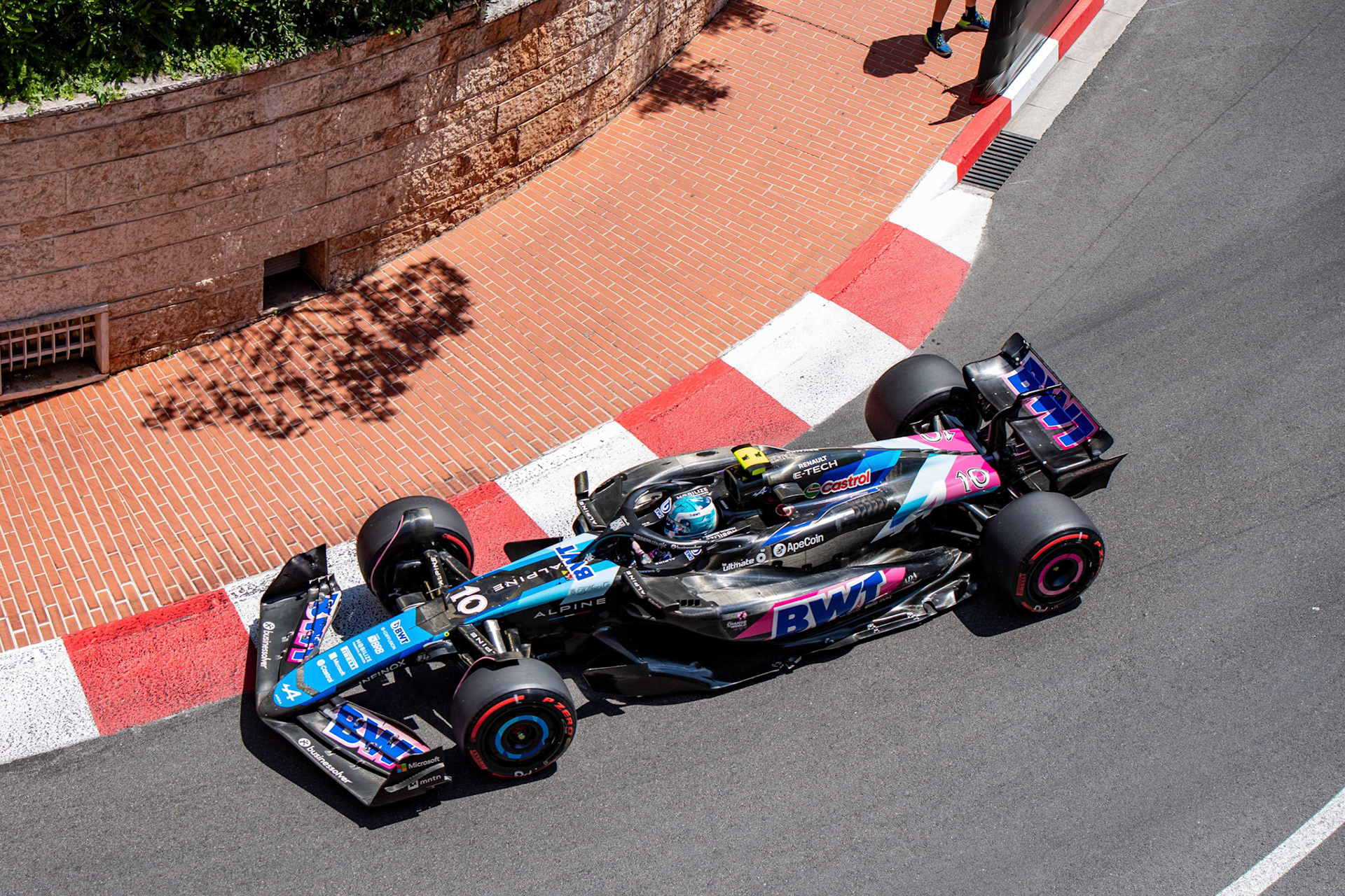 Pierre Gasly #10, BWT Alpine F1 Team; Formel1 GP Monaco Samstag, 25.05.2024