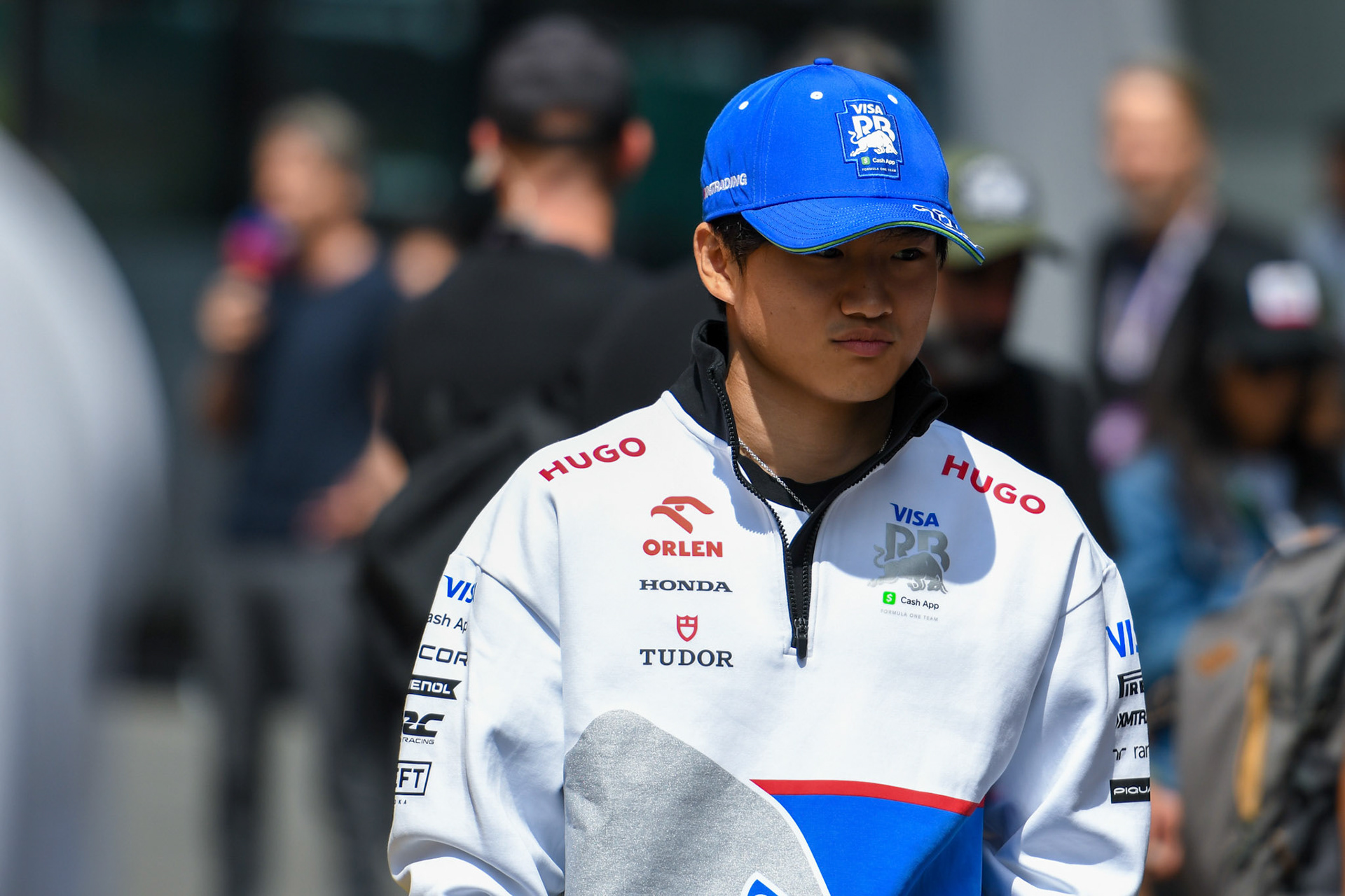 Yuki Tsunoda #22, Visa Cash App RB Formula One Team;Formel 1 GP Spa / Belgien. Donnerstag, 25.07.2024