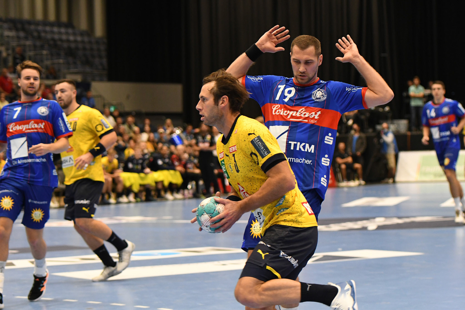 Uwe Gensheimer #3; Handball Bundesliga; BHC 06 - Rhein Neckar Loewen 29.09.2022