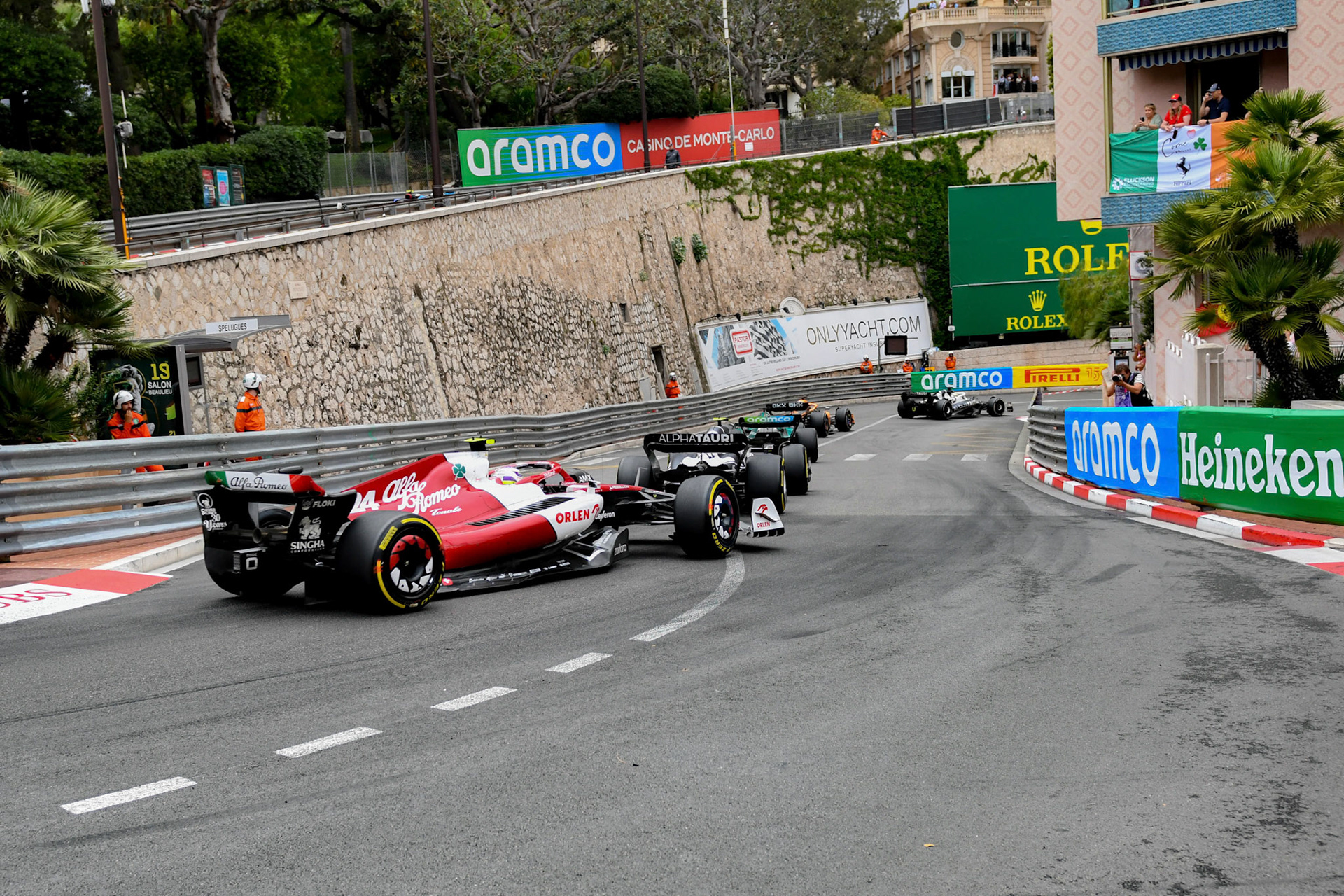 Guanyu Zhou (CHN) Alfa Romeo Racing; Formel 1 Monaco am 29.05.2022