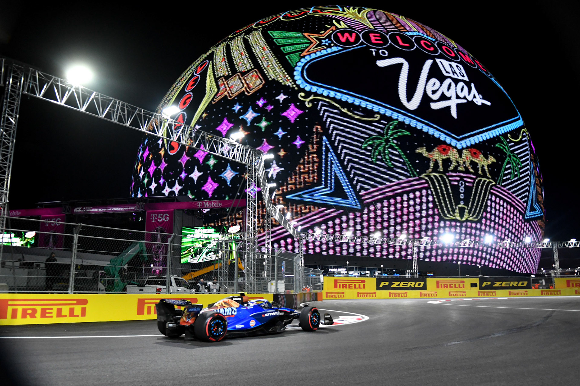 Logan Sargeant (USA) Williams Racing;Formel 1 GP USA Las Vegas. Samstag 18.11.2023
