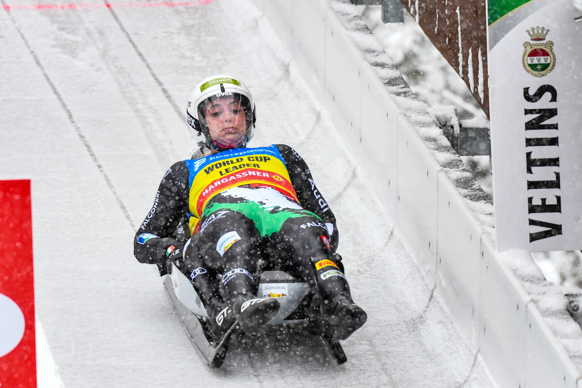 Andrea Voetter, Marion Oberhofer, ITA; Eberspächer Luge World Cup; Veltins Eisarena Winterberg 25.02.2023