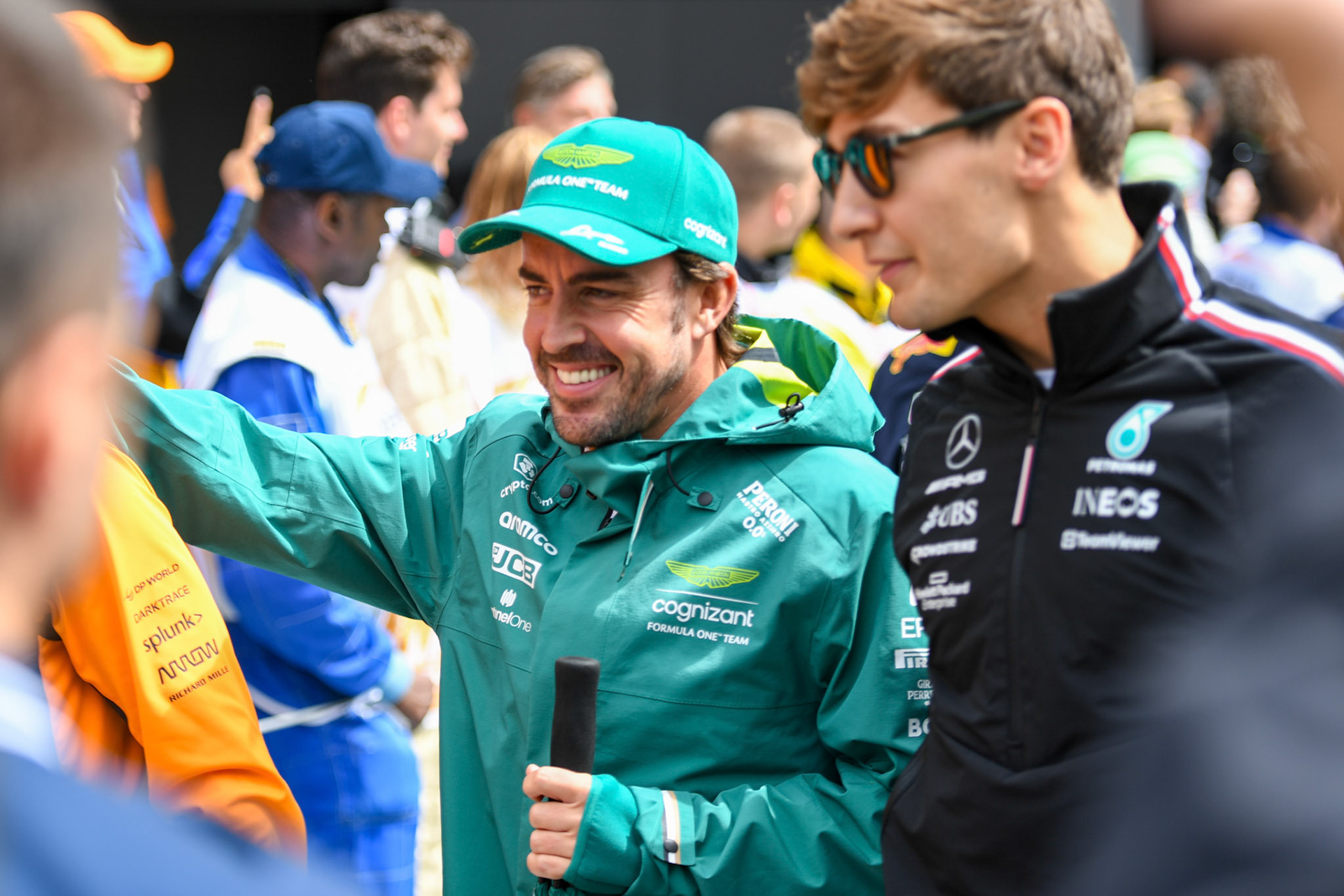 Fernando Alonso (ESP) Aston Martin Formula One Team; Formel 1 GP Spa Francorchamps/ Belgien. Sonntag, 30.07.2023