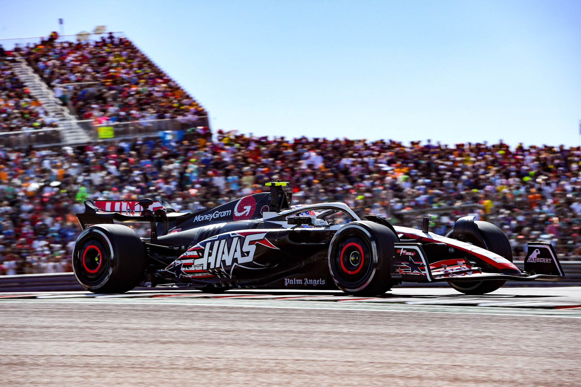 Nico Hülkenberg (GER) Haas F1 Team; Formel 1 GP USA Austin Texas. Sonntag 22.10.2023