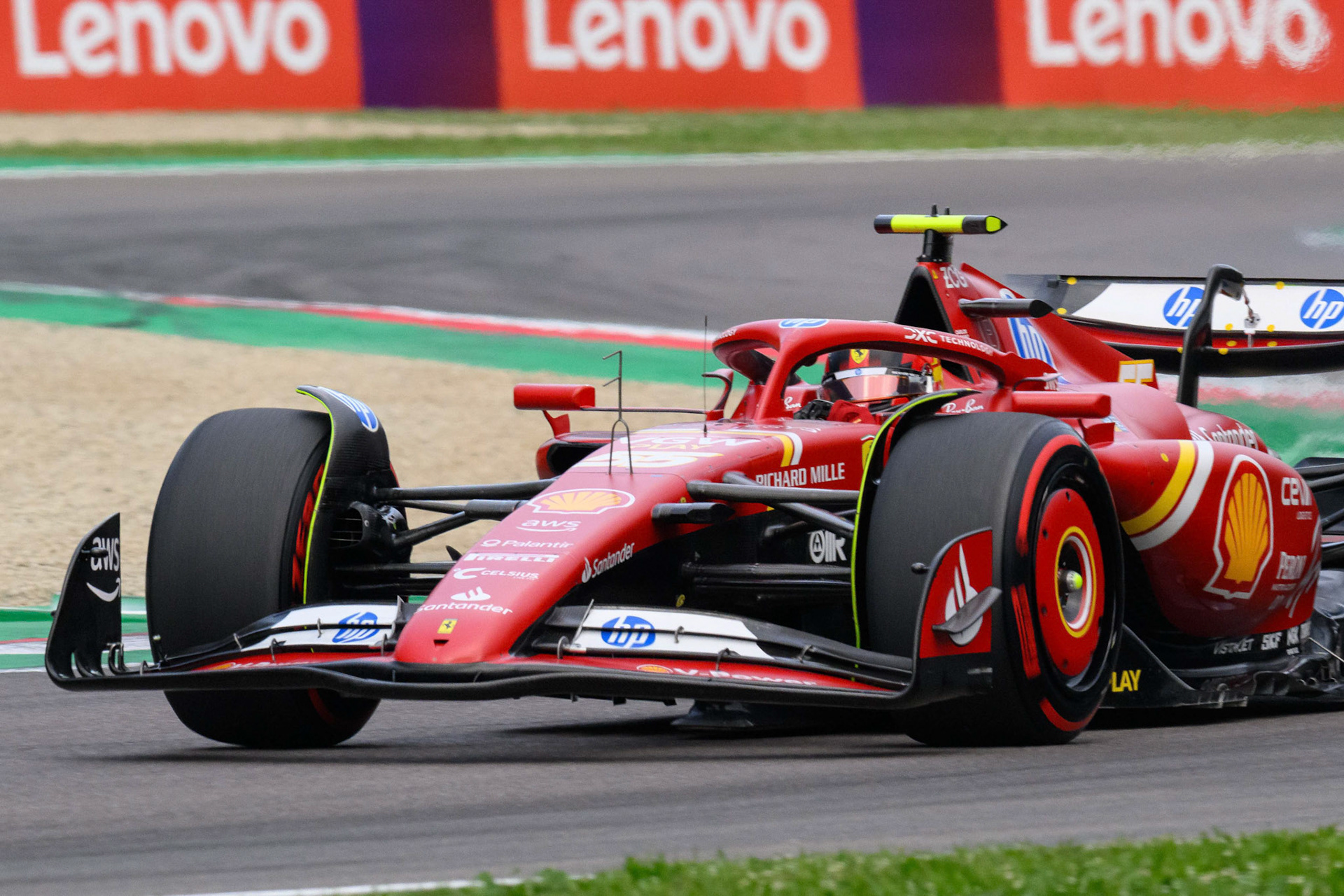 Carlos Sainz #55, Scuderia Ferrari; F1 GP Imola / Italien Sonntag, 19.05.2024