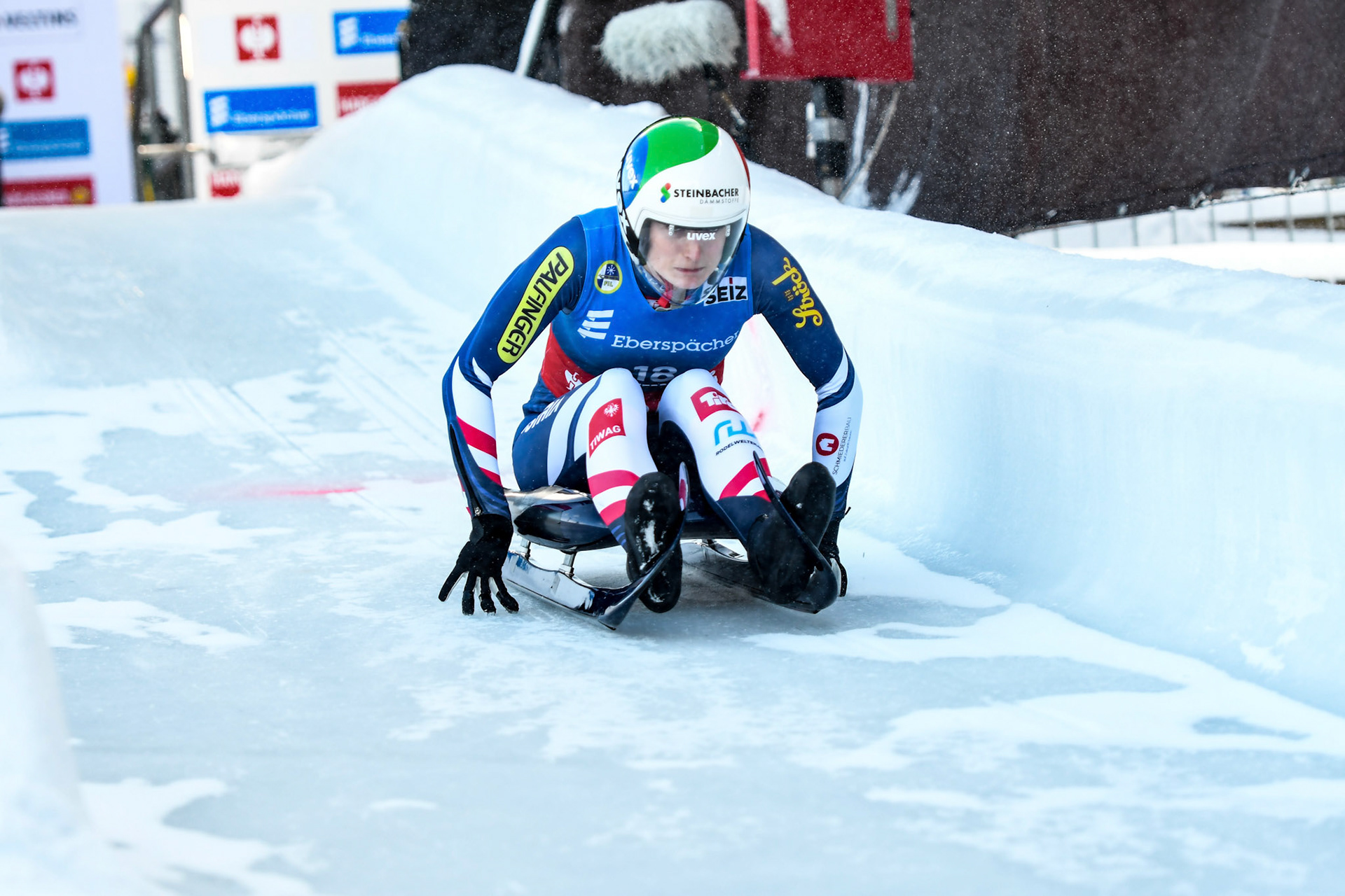 Madeleine Egle #18, AUT; Eberspächer Luge World Cup; Veltins Eisarena Winterberg 25.02.2023