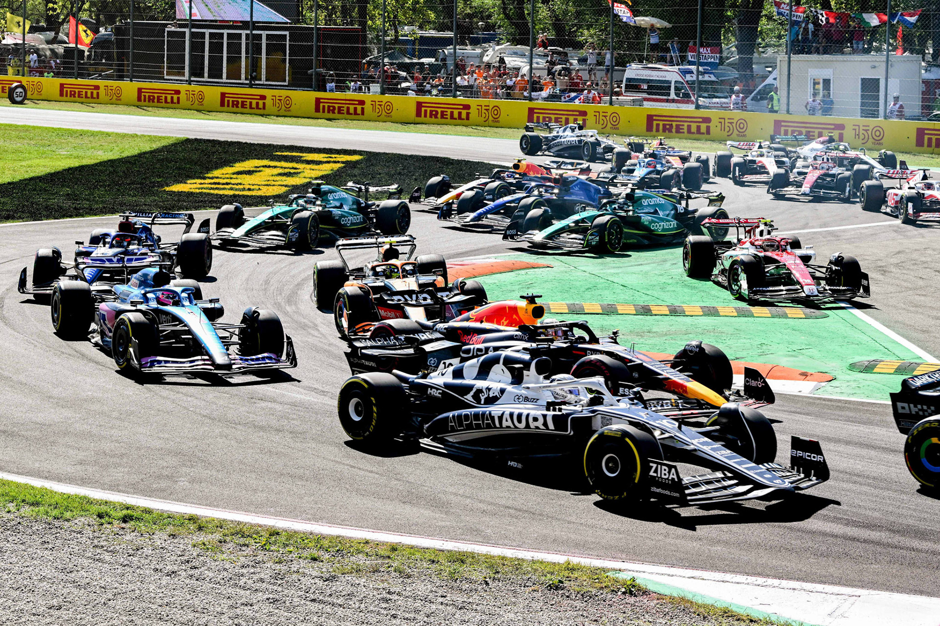 Pierre Gasly (FRA); Scuderia Alpha Tauri; Formel 1 GP Italien Monza, Sonntag, 11.09.2022