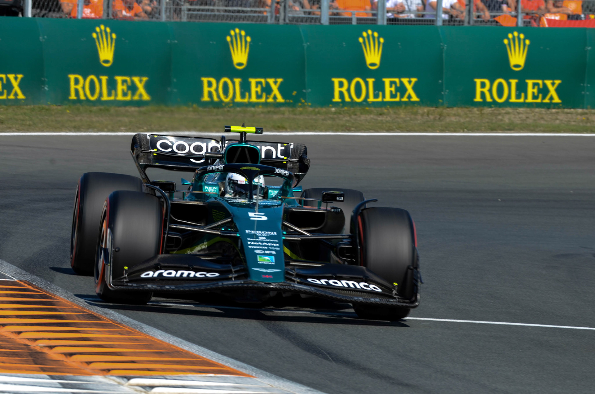 Sebastian Vettel (Ger) Aston Martin Cognizant Formula One Team; Formel 1 GP Holland Zandvoort, Samstag, 03.09.2022