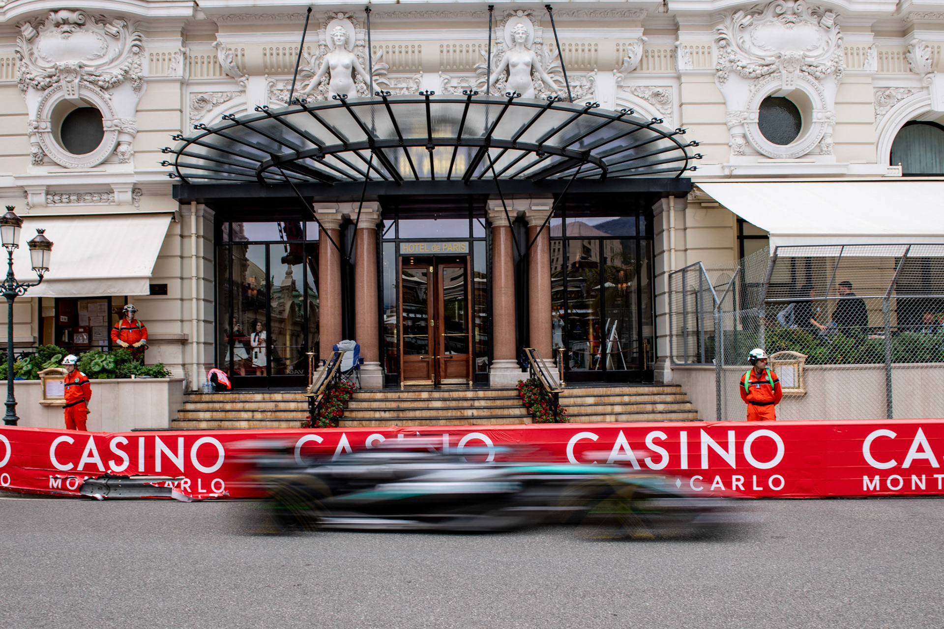 George Russell #63, Mercedes-AMG Petronas F1 Team; Formel1 GP Monaco Freitag, 24.05.2024