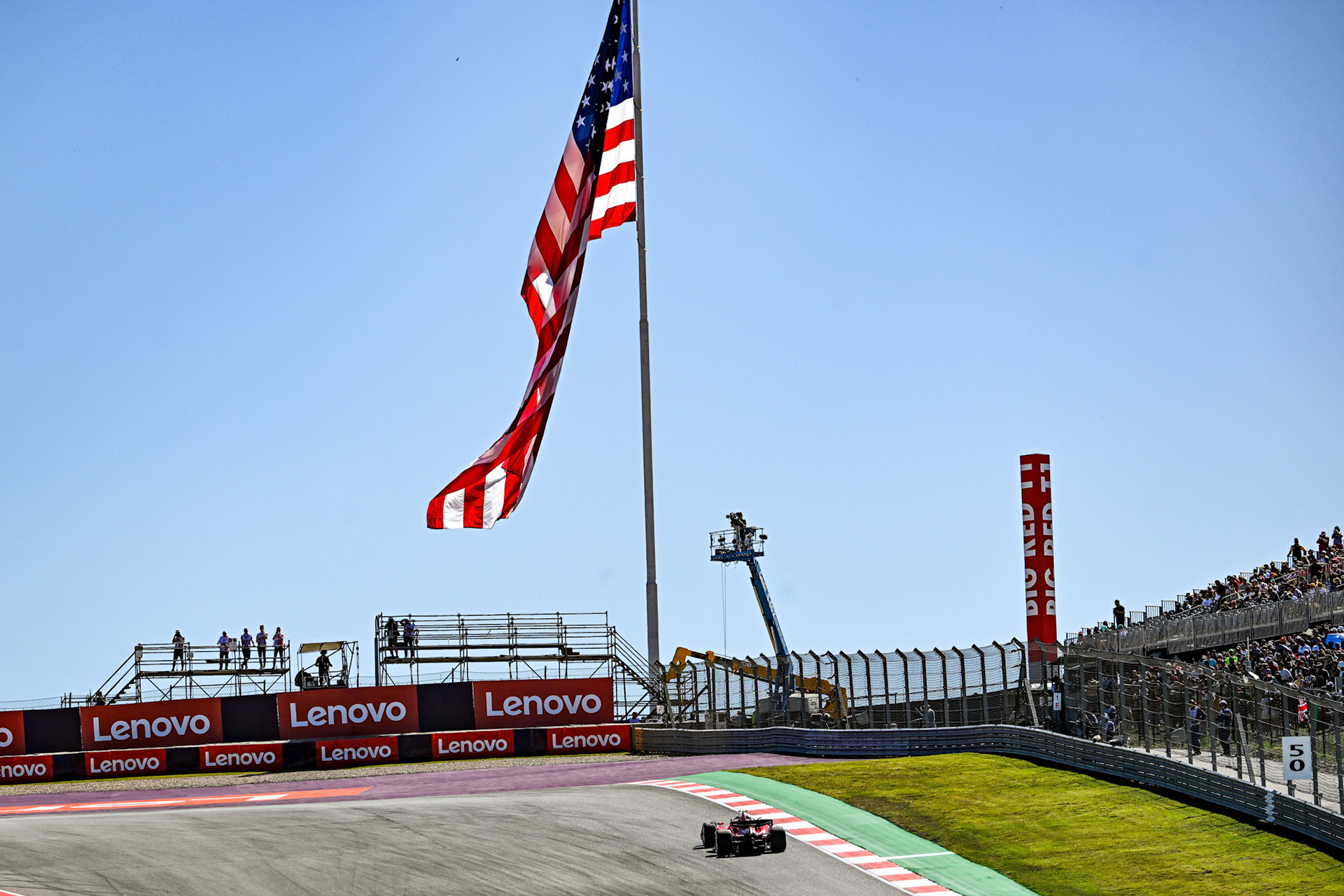 Charles Leclerc (MCO) Scuderia Ferrari;Formel 1 GP USA Austin Texas. Samstag 21.10.2023