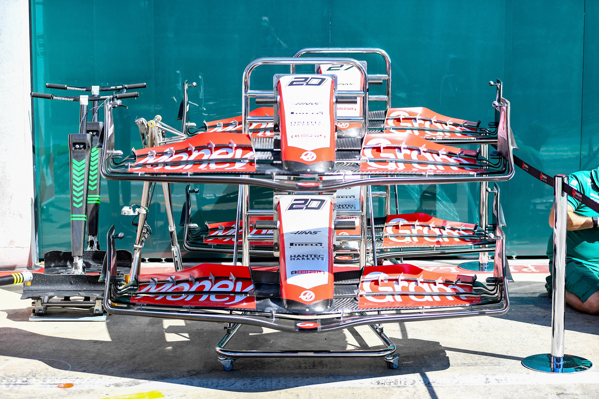 Haas F1 Team; Formel 1 GP Austria / Österreich. Donnerstag 29.06.2023