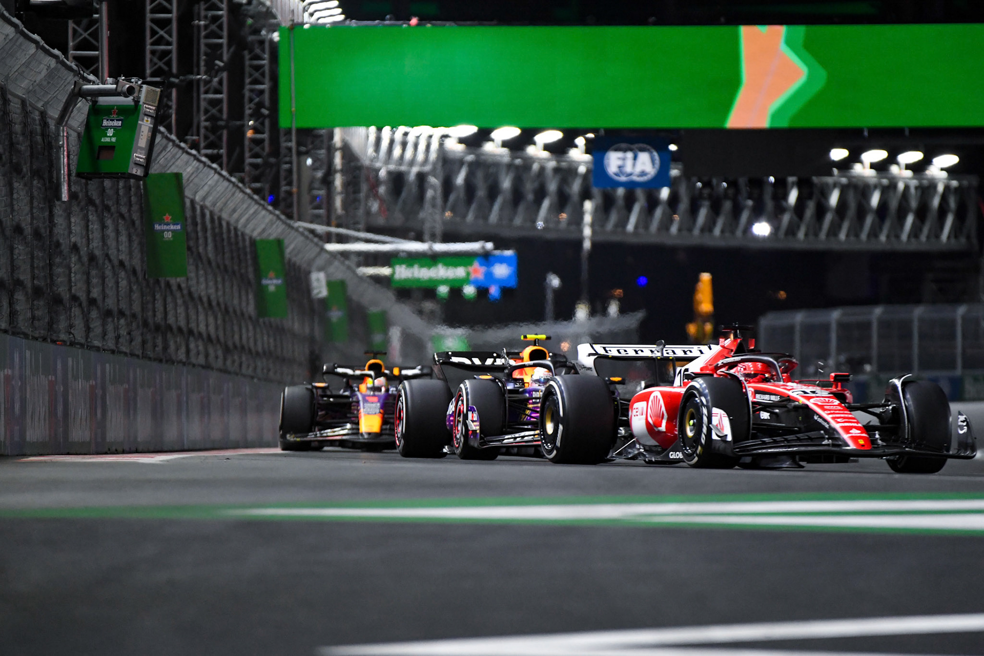 Charles Leclerc (MCO) Scuderia Ferrari;Formel 1 GP USA Las Vegas. Sonntag 19.11.2023