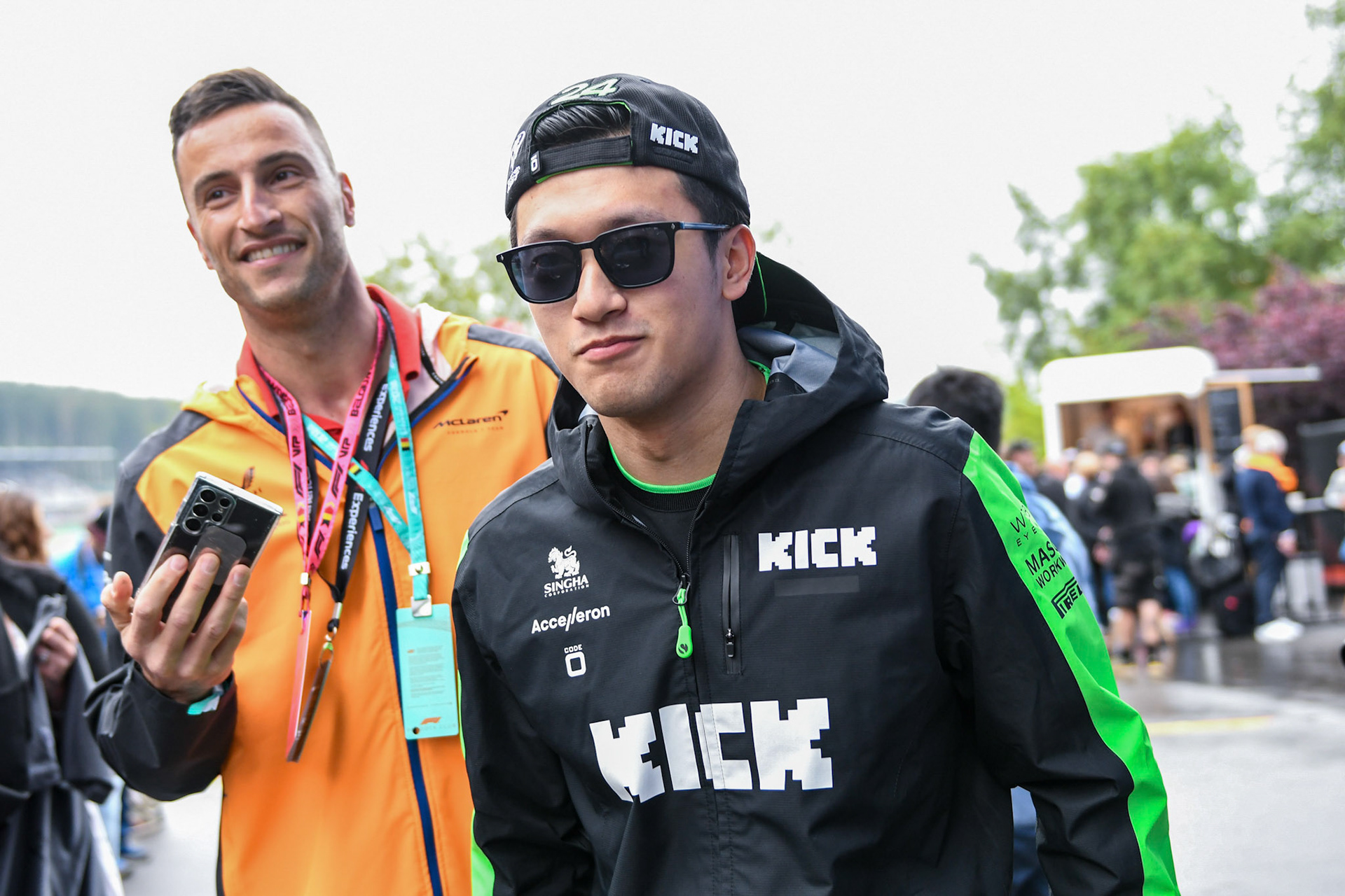 Guanyu Zhou #24, Stake F1 Team Kick Sauber;Formel 1 GP Spa / Belgien. Samstag, 27.07.2024