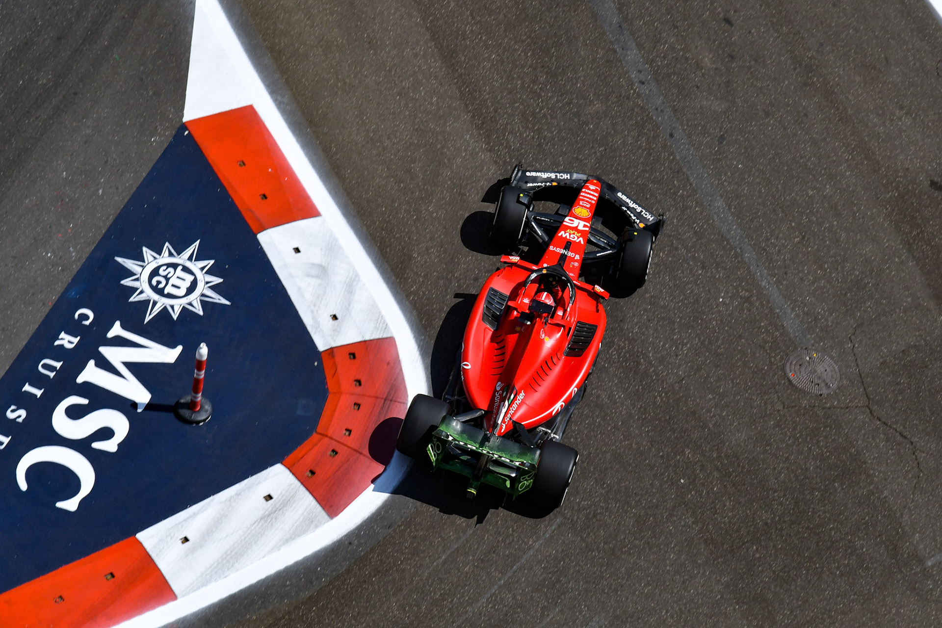 Charles Leclerc (MCO) Scuderia Ferrari; Formel 1 GP Baku Azerbaijan. Freitag 28.04.2023