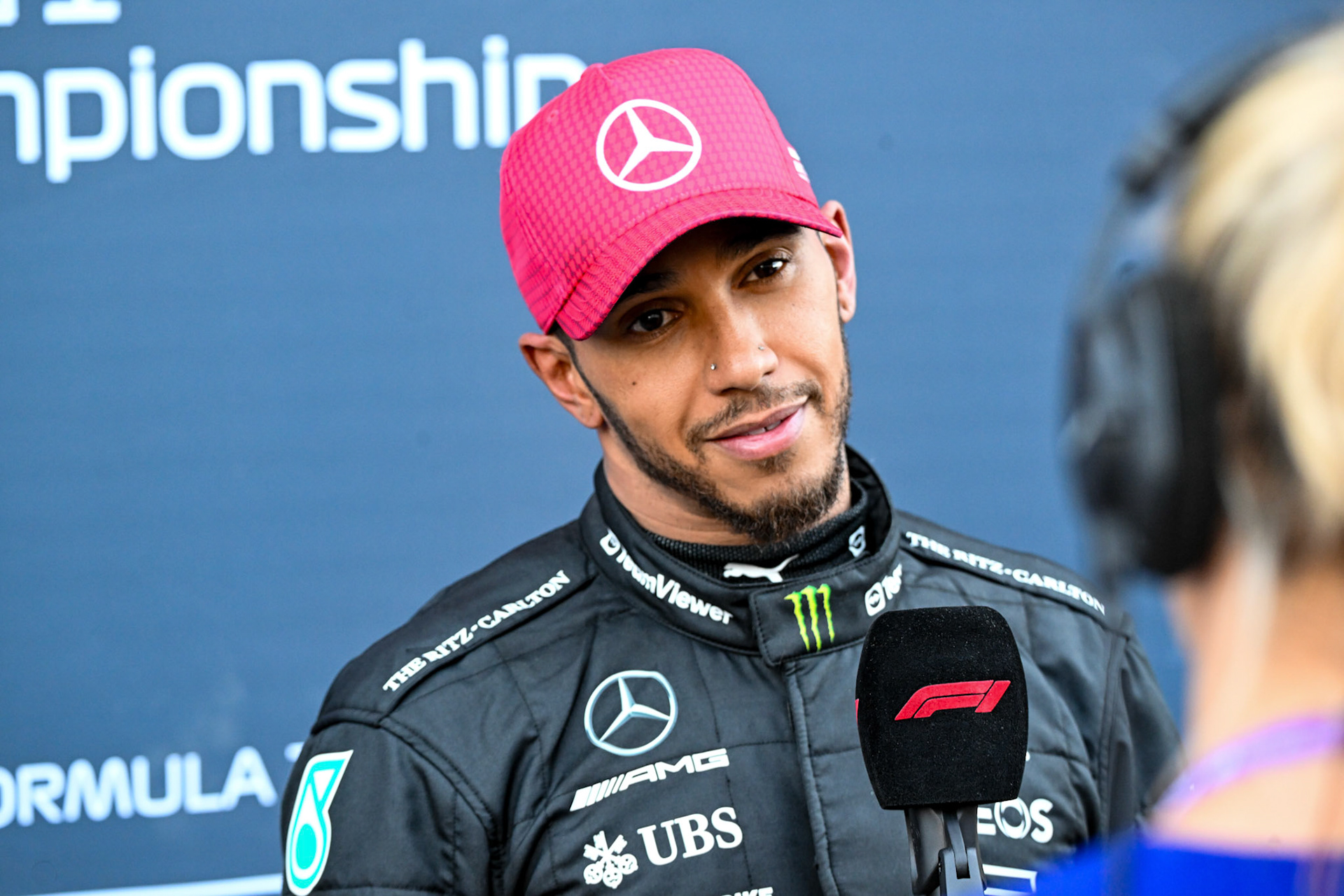 Lewis Hamilton (GBR) Mercedes AMG F1 Team; Formel 1 GP USA Austin Texas. Samstag 21.10.2023