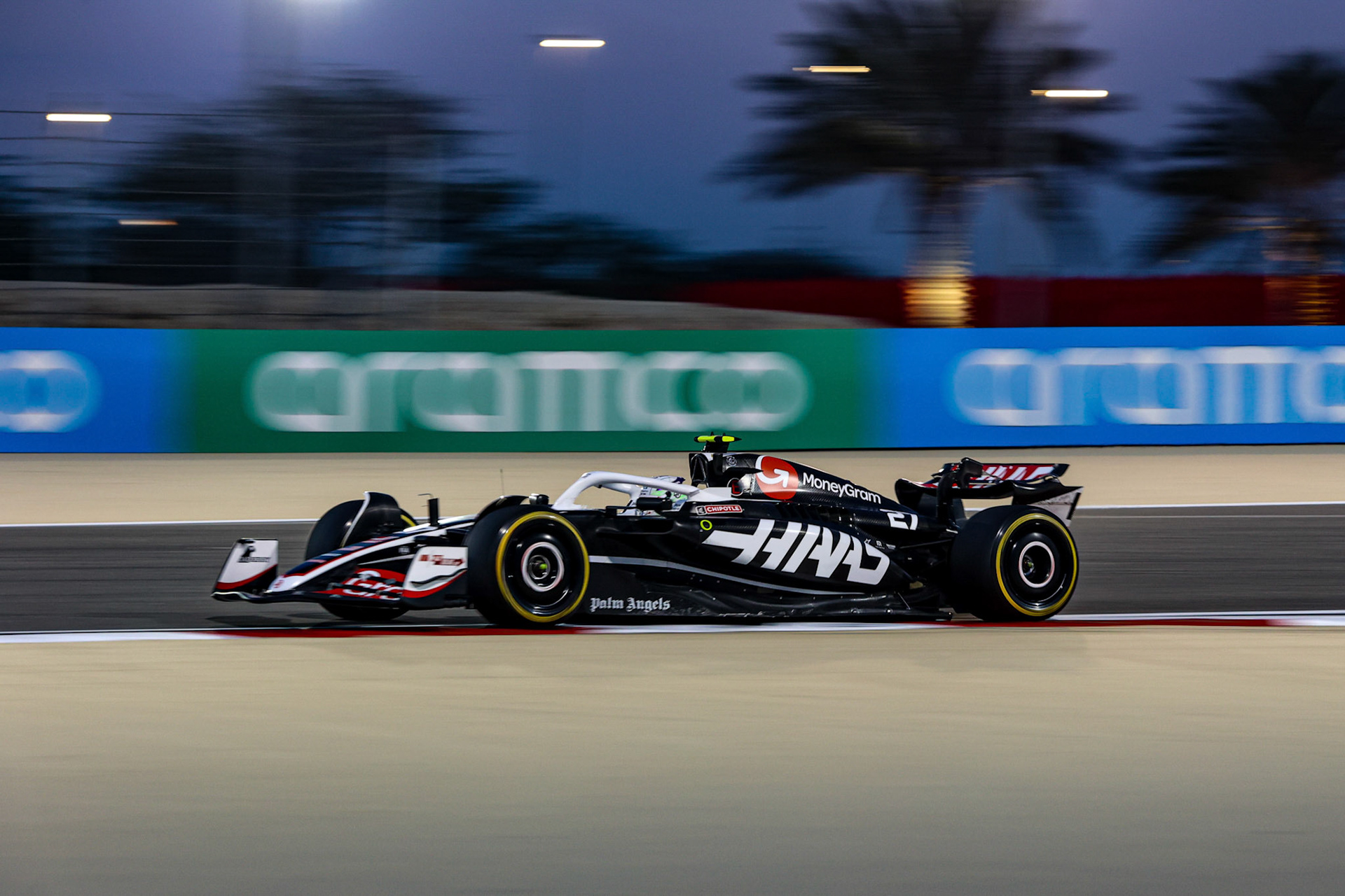 Nico Hülkenberg #27, MoneyGram Haas F1 Team; Formel 1 Pre-Season Tests Bahrain. Mittwoch, 21.02.2024