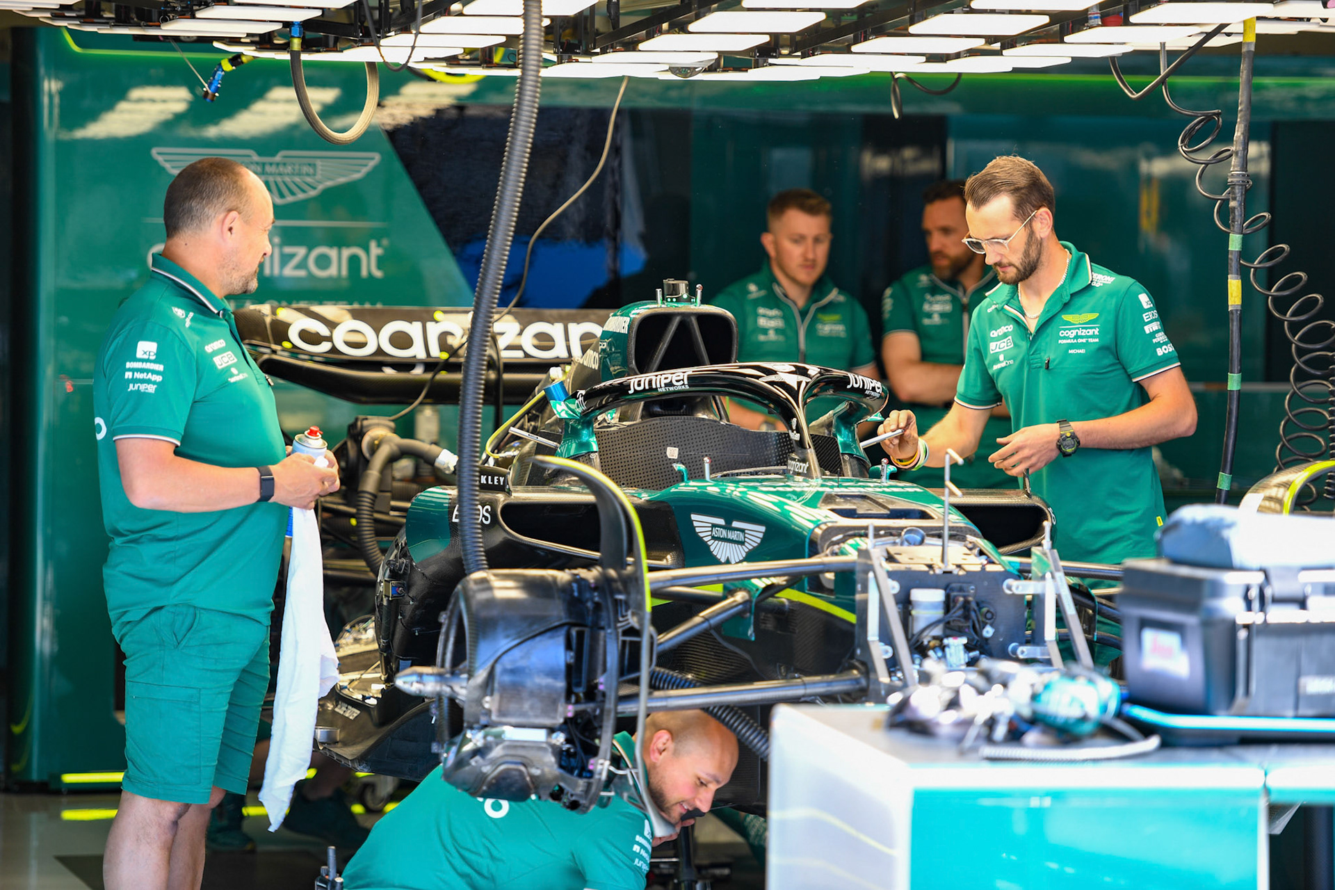 Aston Martin Formula One Team; Formel 1 GP Austria / Österreich. Donnerstag 29.06.2023