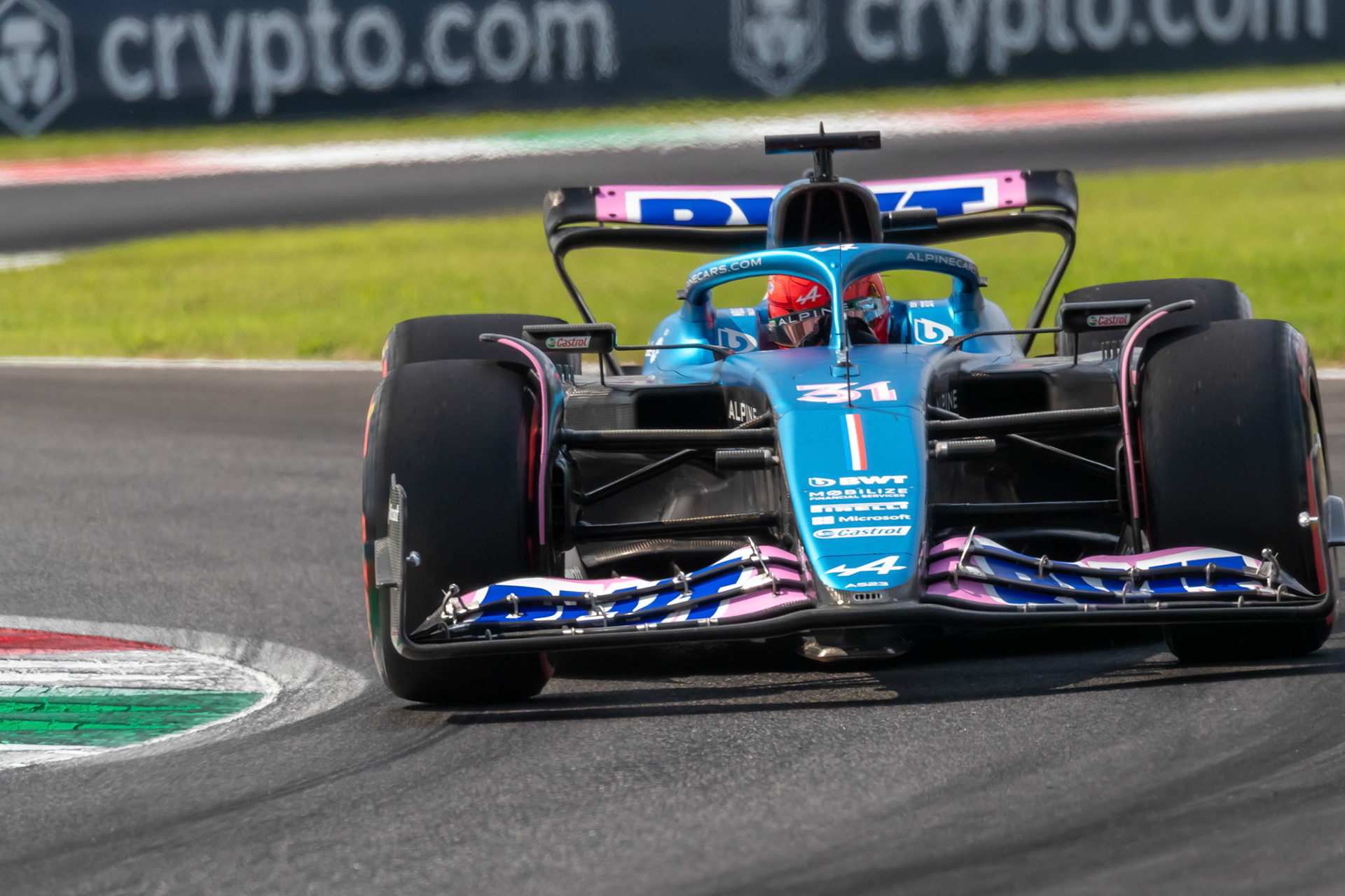 Esteban Ocon (FRA) Alpine F1 Team; Formel 1 GP Italien / Monza. Samstag, 02.09.2023