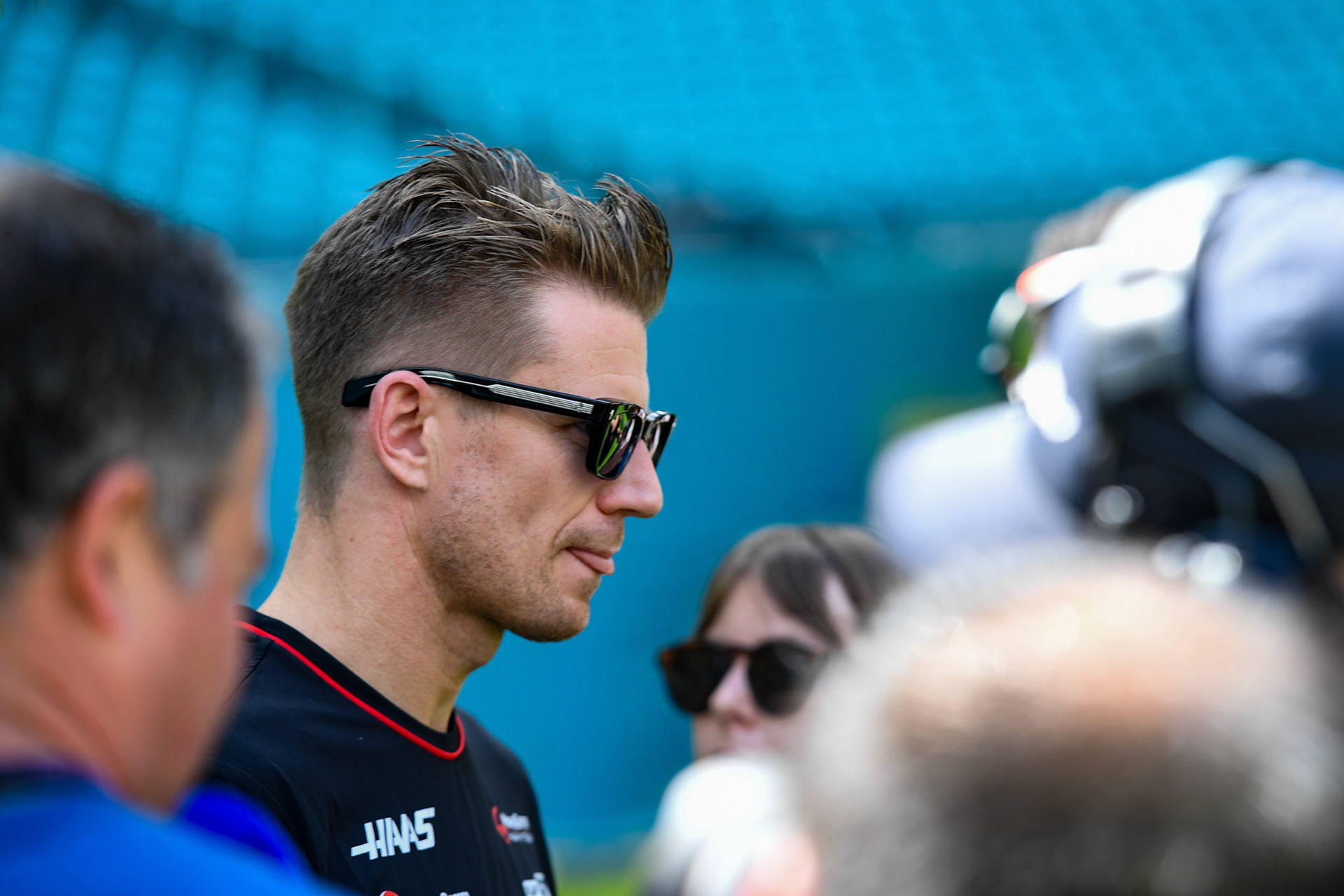 Nico Hülkenberg #27, MoneyGram Haas F1 Team; Formel 1 GP Miami / USA. 04.05.2024