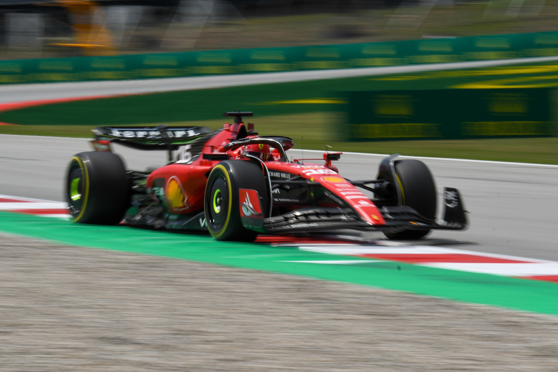 Charles Leclerc (MCO) Scuderia Ferrari;Formel 1 GP Barcelona. Freitag 02.06.2023