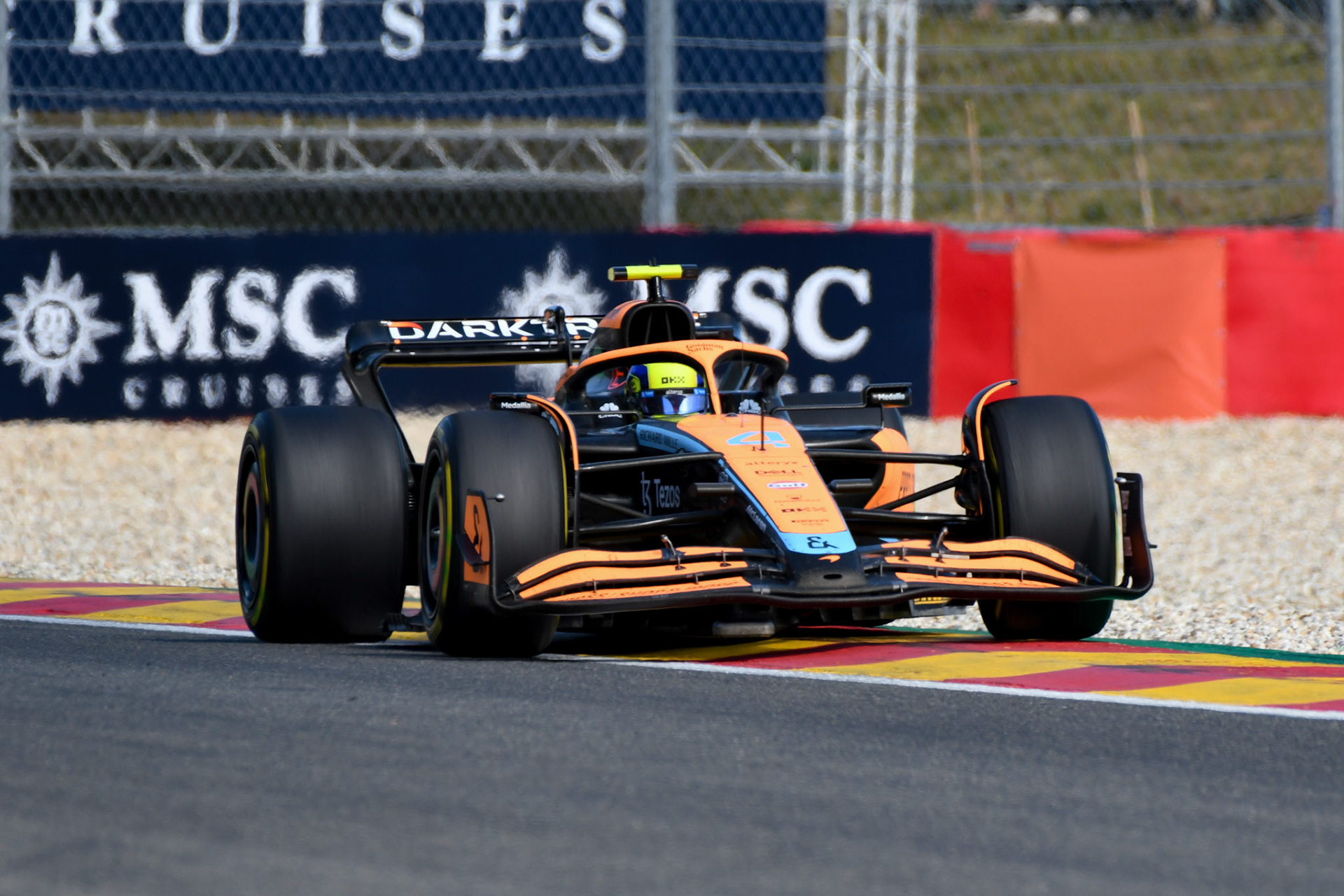 Lando Norris (GBR) McLaren; Formel 1 GP Belgien, Sonntag, 28.08.2022