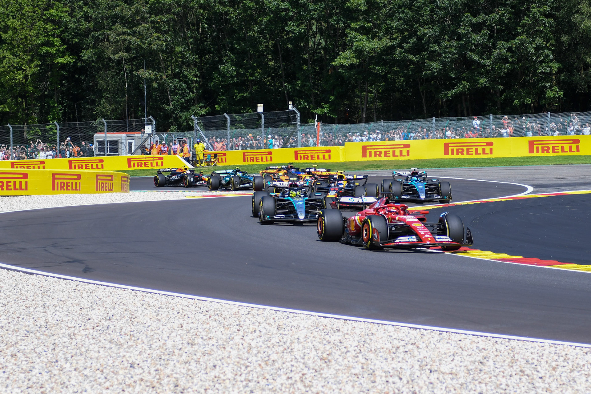 Rennstart;Formel 1 GP Spa / Belgien. Sonntag, 28.07.2024