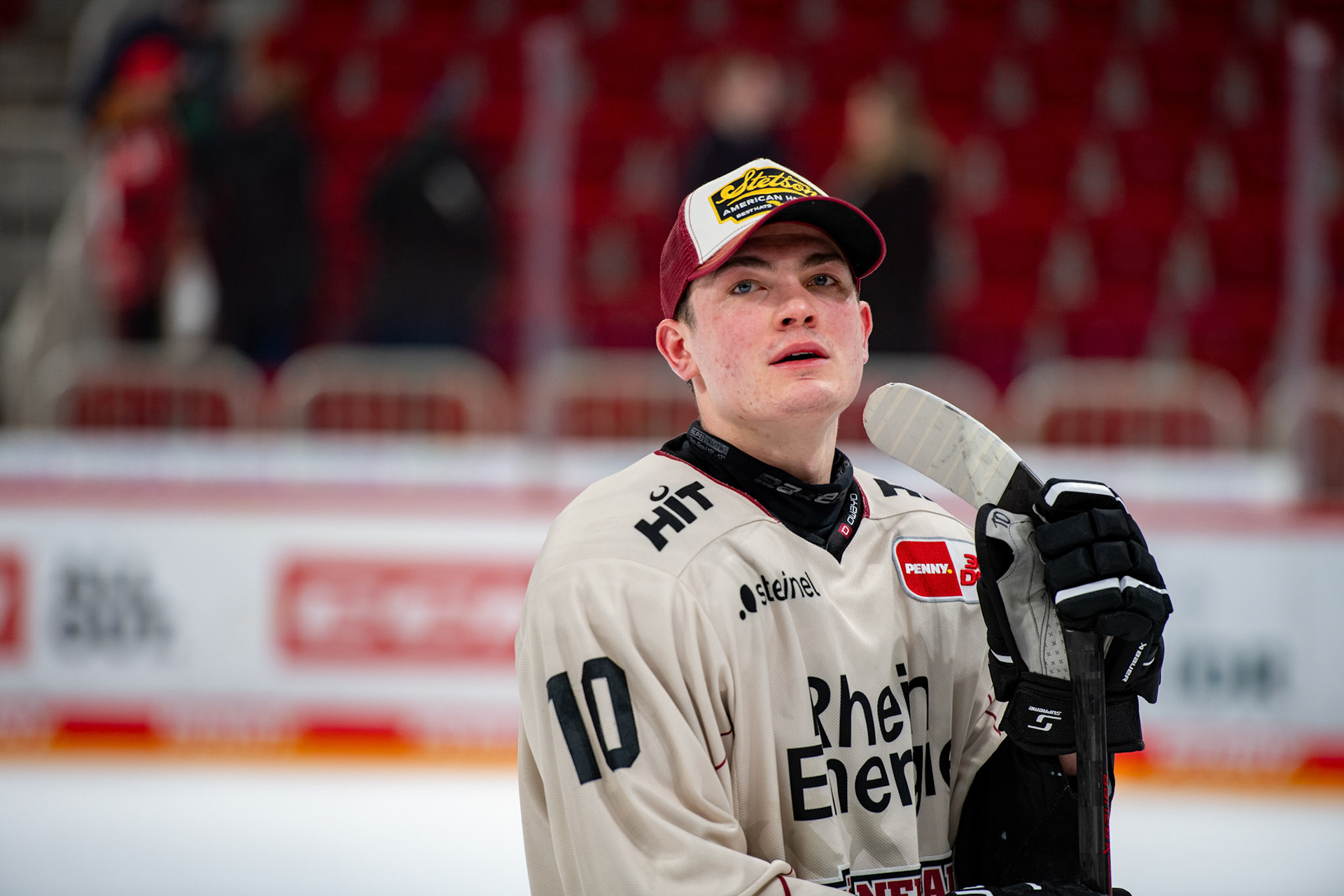 Justin Schütz; DEL Düsseldorfer EG - Kölner Haie, 25.02.2024