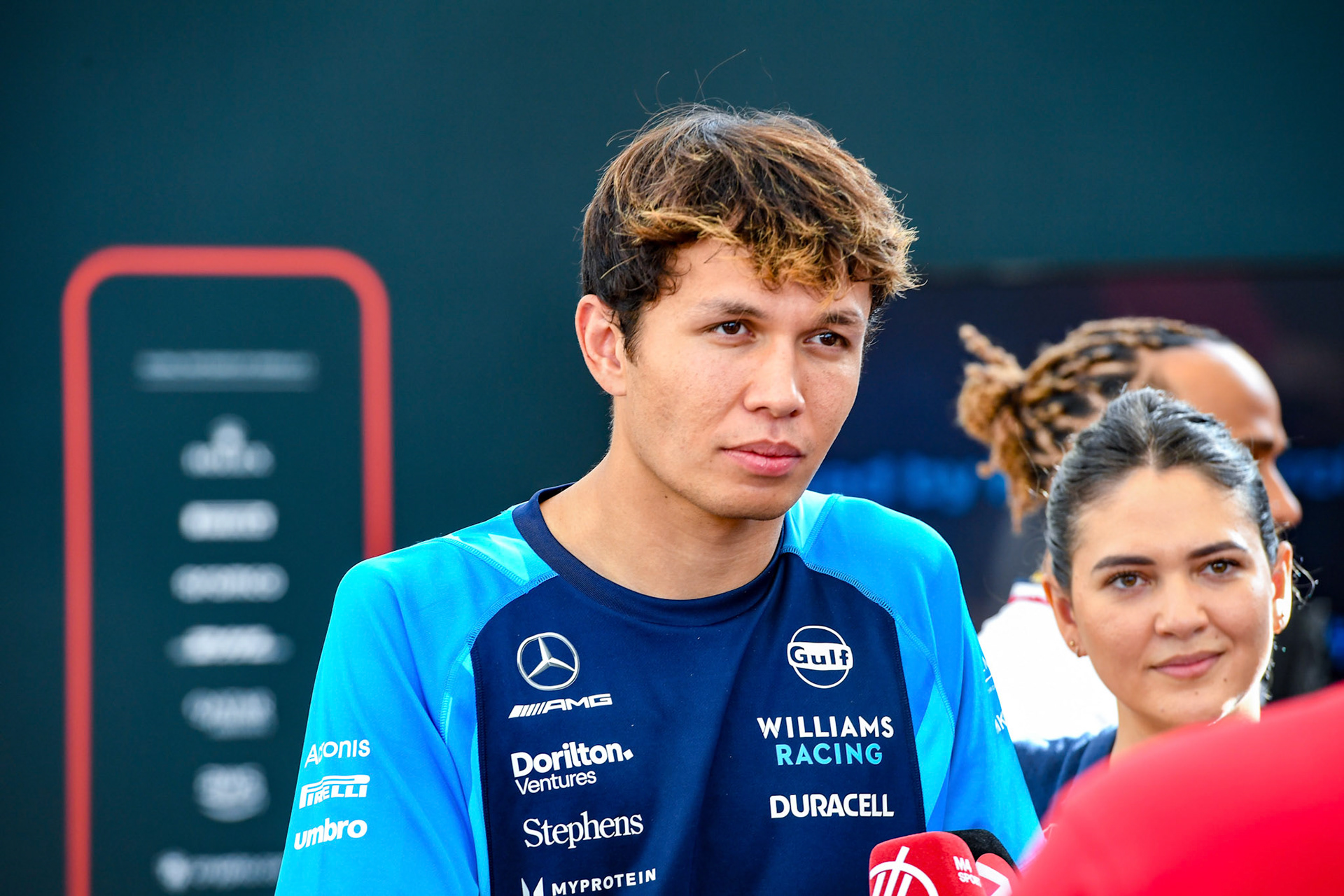 Alexander Albon (THA) Williams Racing;Formel 1 GP Abu Dhabi. Donnerstag 23.11.2023