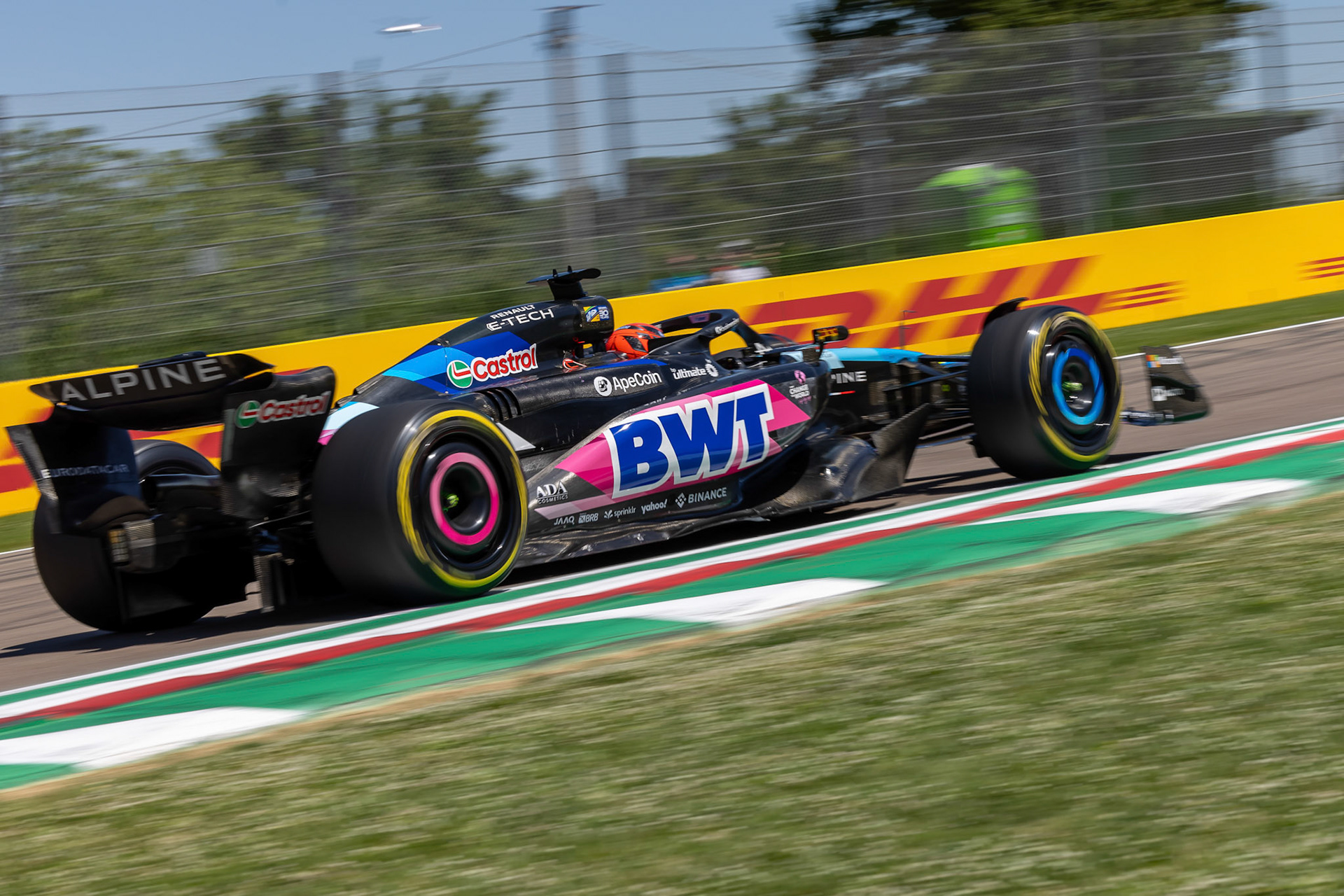 Esteban Ocon #31, BWT Alpine F1 Team; F1 GP Imola / Italien Samstag, 18.05.2024