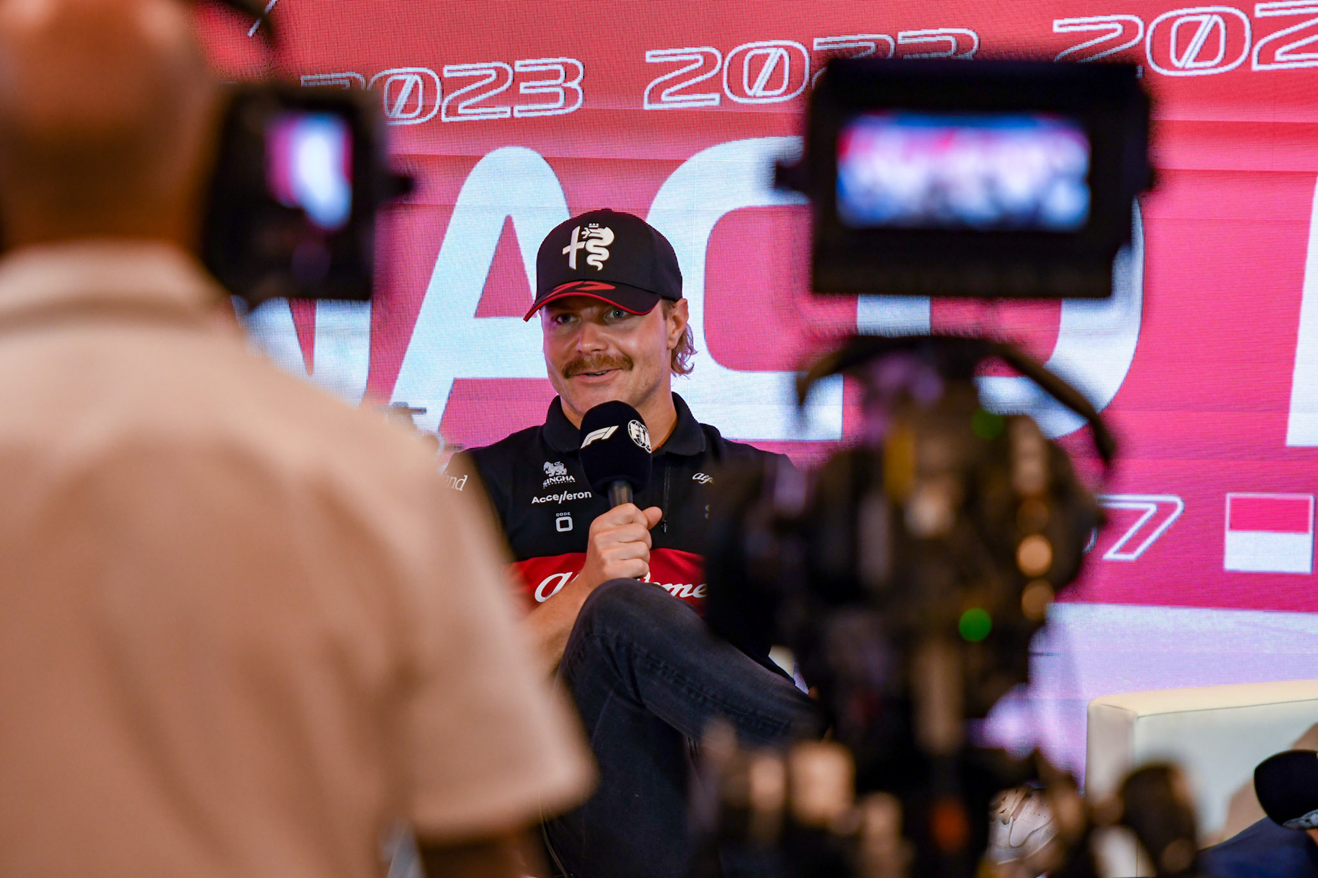 Valtteri Bottas (FIN) Alfa Romeo F1 Team; Formel 1 GP Monaco. Donnerstag 25.05.2023