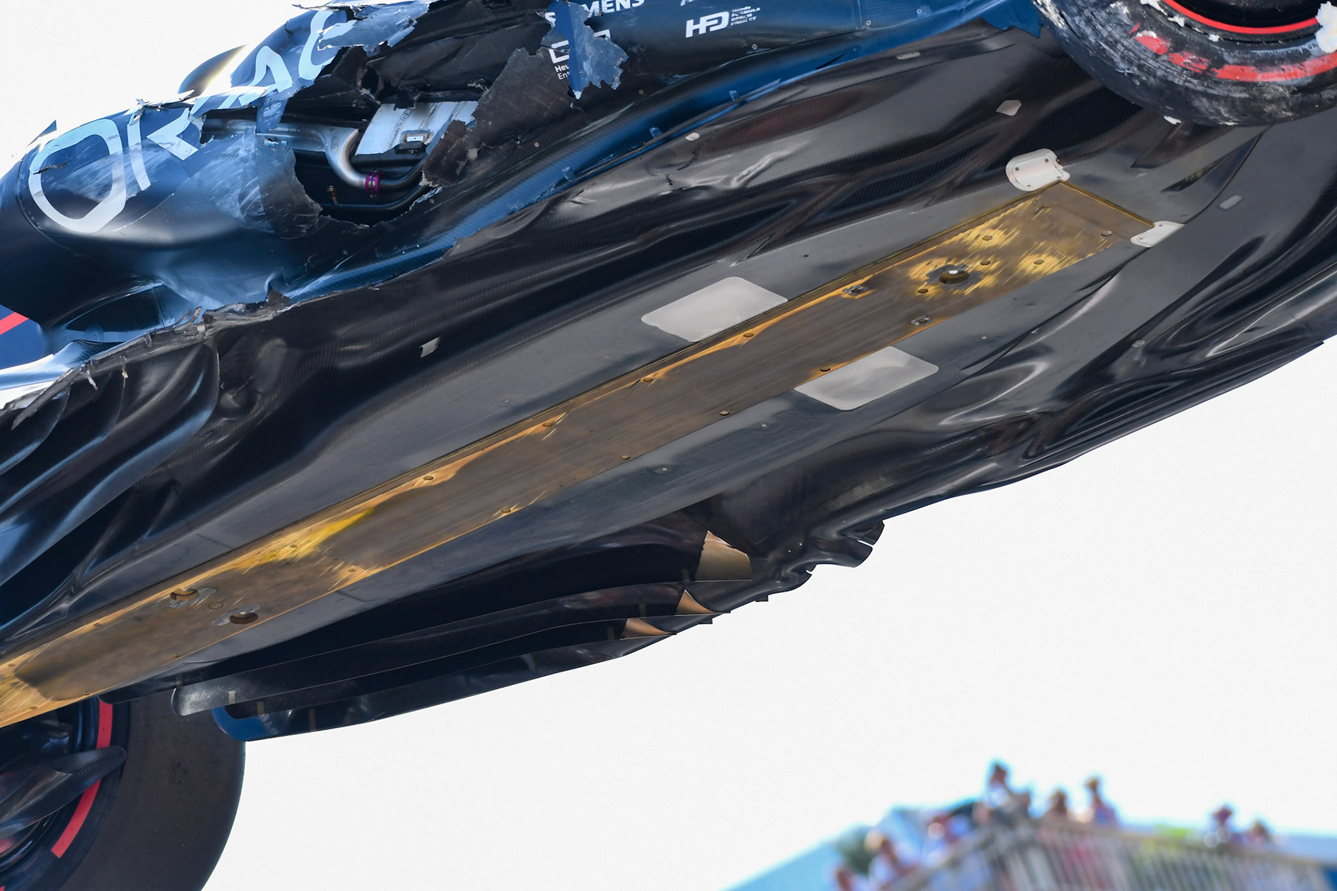 Sergio Perez (MEX) Red Bull Racing Unterboden; Formel 1 GP Monaco. Samstag 27.05.2023