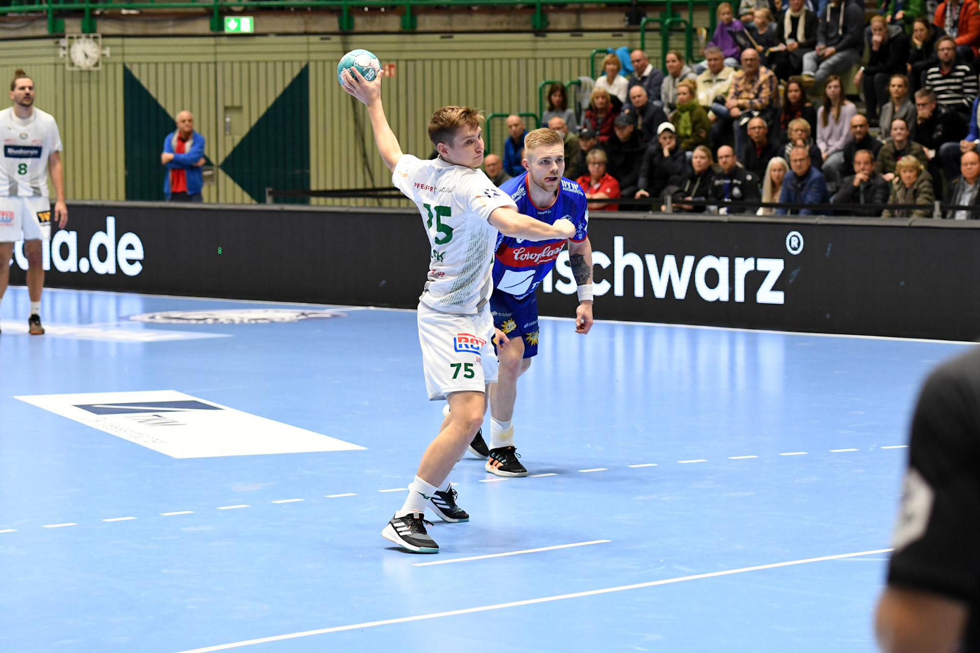 Domen Novak #75; Handball Bundesliga; BHC 06 - HSG Wetzlar 06.11.2022