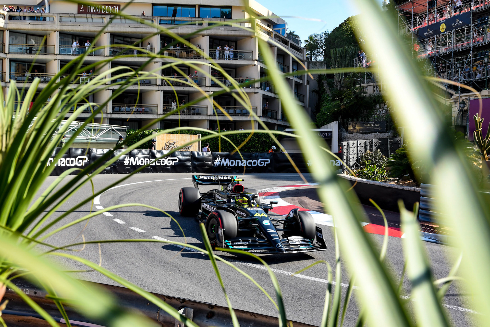 Lewis Hamilton (GBR) Mercedes AMG F1 Team; Formel 1 GP Monaco. Freitag 26.05.2023