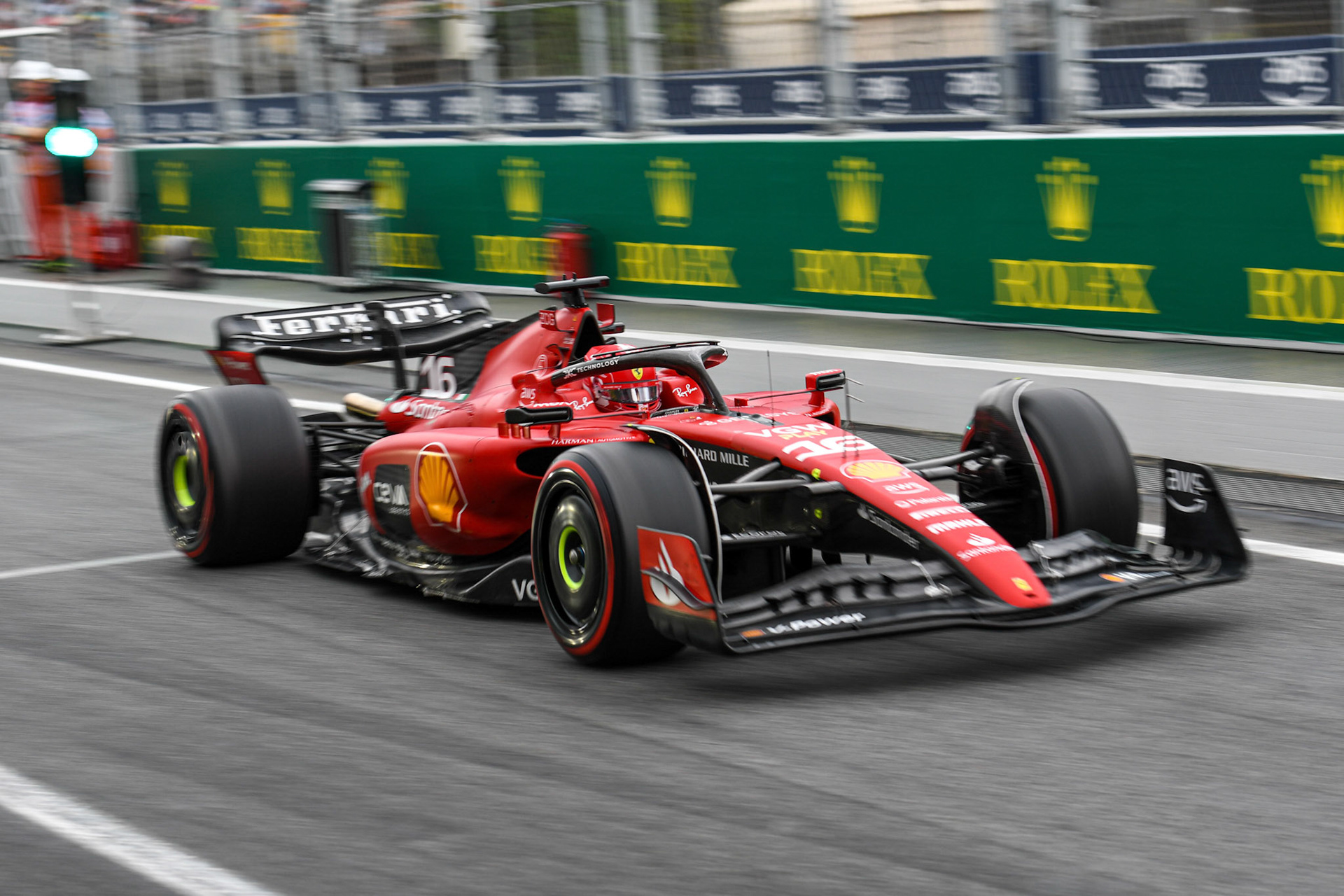 Charles Leclerc (MCO) Scuderia Ferrari;Formel 1 GP Barcelona. Samstag 03.06.2023