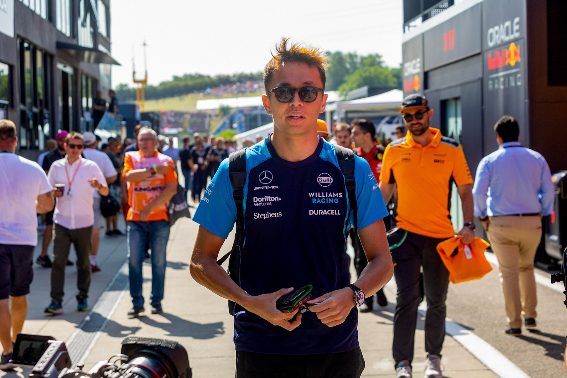 Alexander Albon (THA) Williams Racing;Formel 1 GP Budapest / Ungarn. Sonntag, 23.07.2023