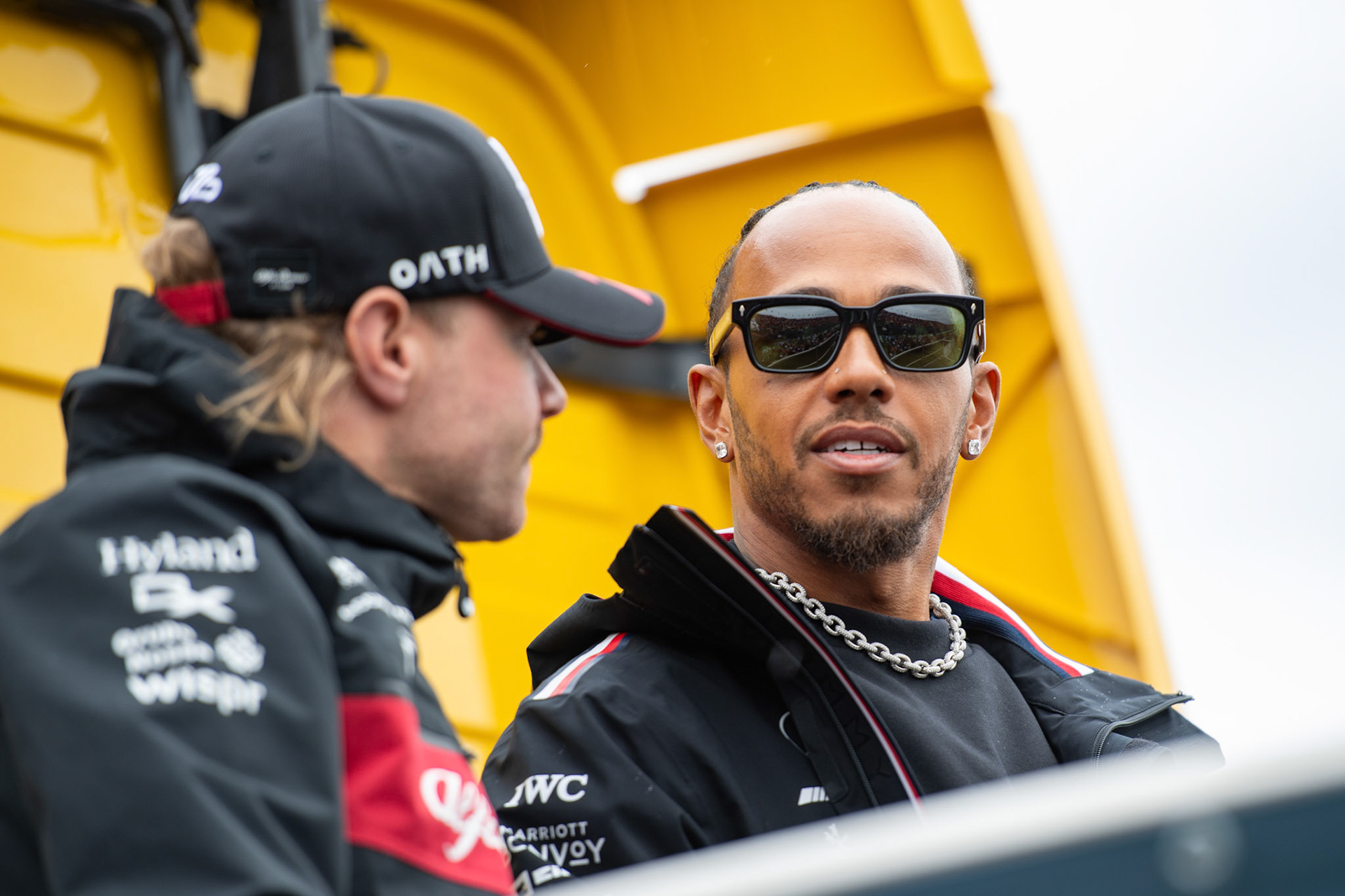 Lewis Hamilton und Valtteri Bottas; Formel 1 GP Holland / Zandvoort. Sonntag, 27.08.2023