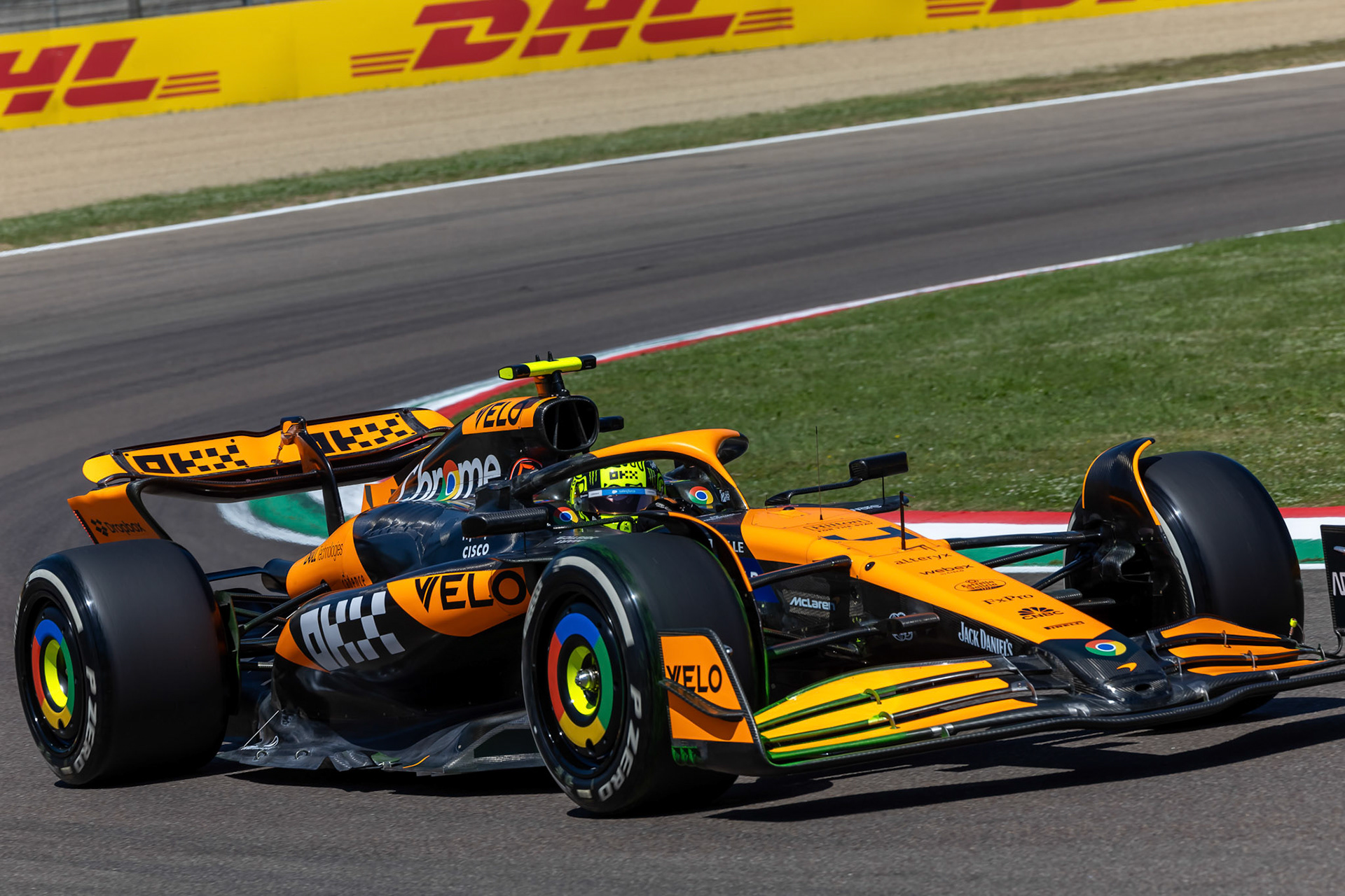 Lando Norris #4, McLaren Formula 1 Team; F1 GP Imola / Italien Samstag, 18.05.2024