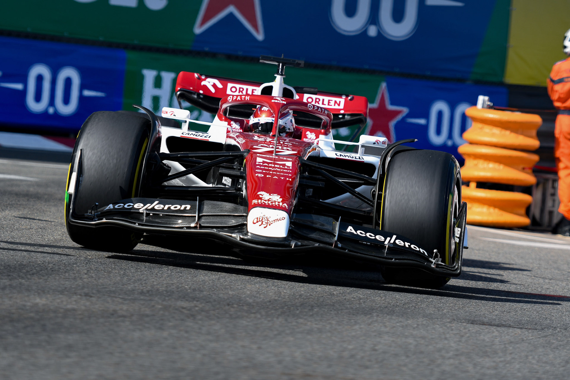 Valtteri Bottas (FIN) Alfa Romeo Racing; Formel 1 Monaco am 27.05.2022
