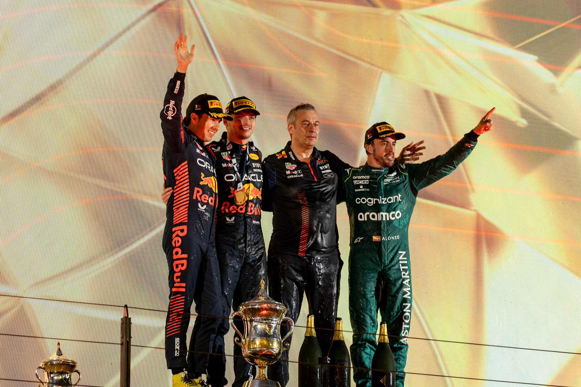 Max Verstappen (NED) Red Bull Racing; Formel 1 GP Bahrain. Sonntag 05.03.2023