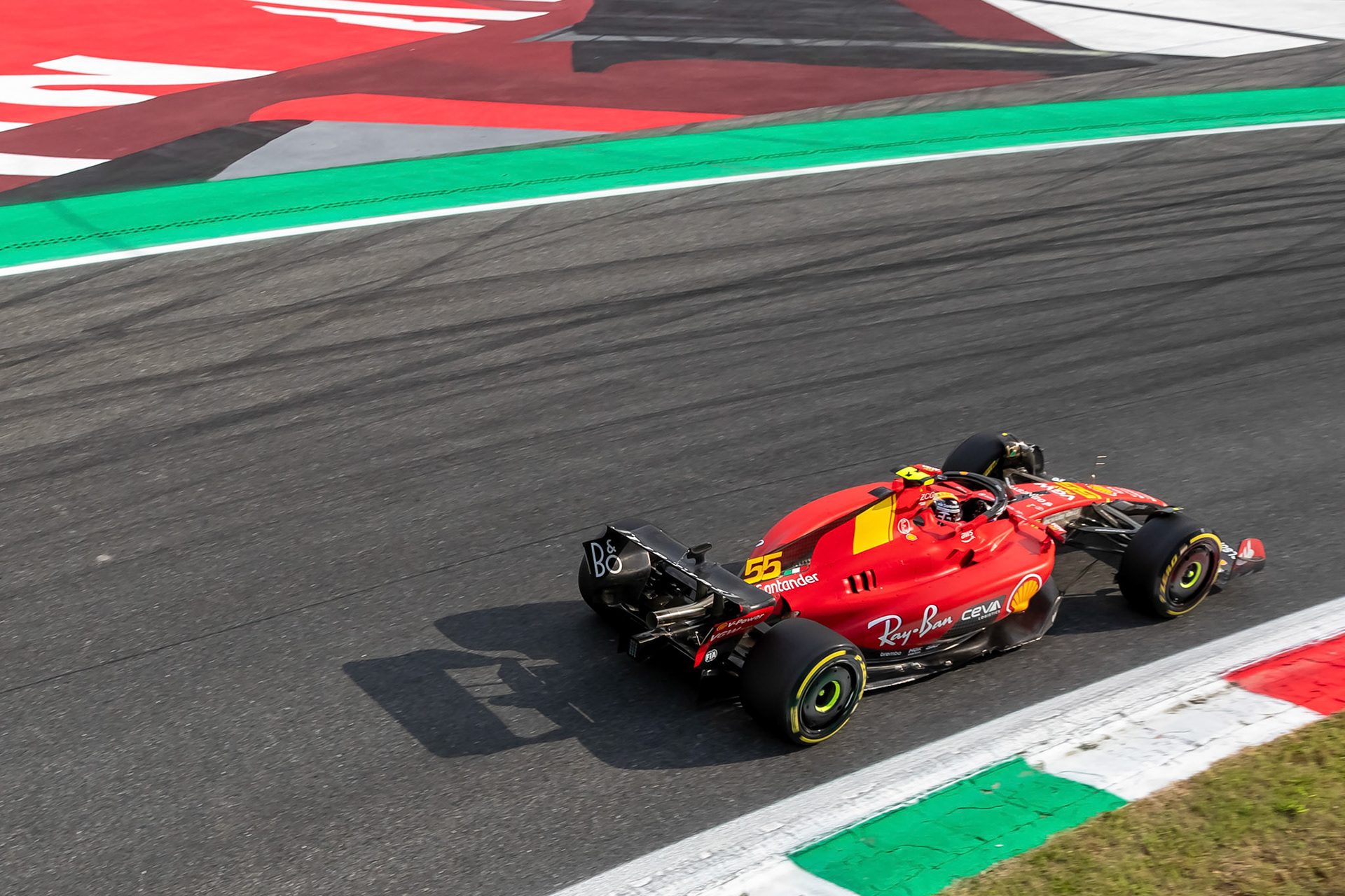 Carlos Sainz (ESP) Scuderia Ferrari; Formel 1 GP Italien / Monza. Freitag, 01.09.2023