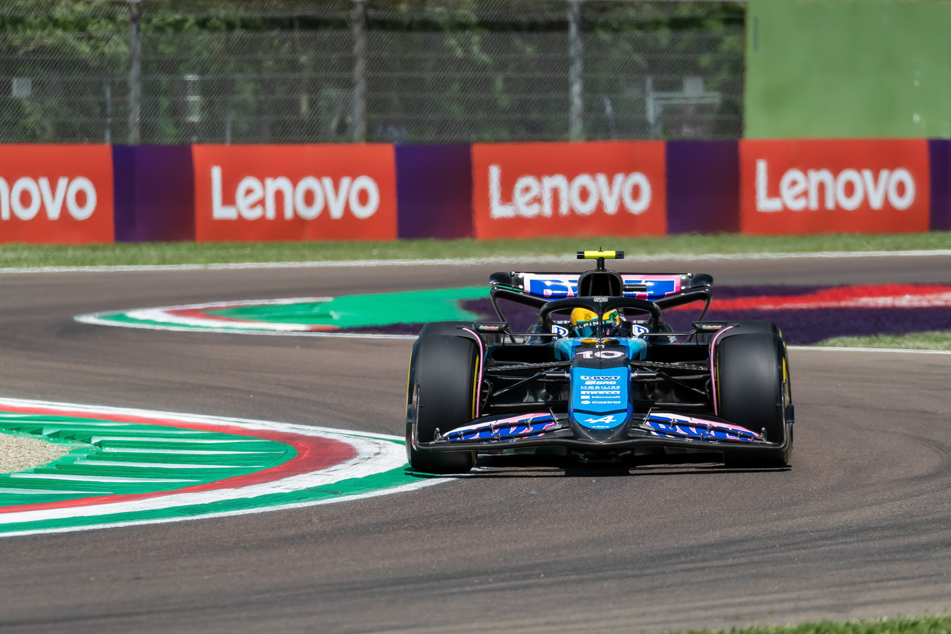 Pierre Gasly #10, BWT Alpine F1 Team; F1 GP Imola / Italien Freitag, 17.05.2024
