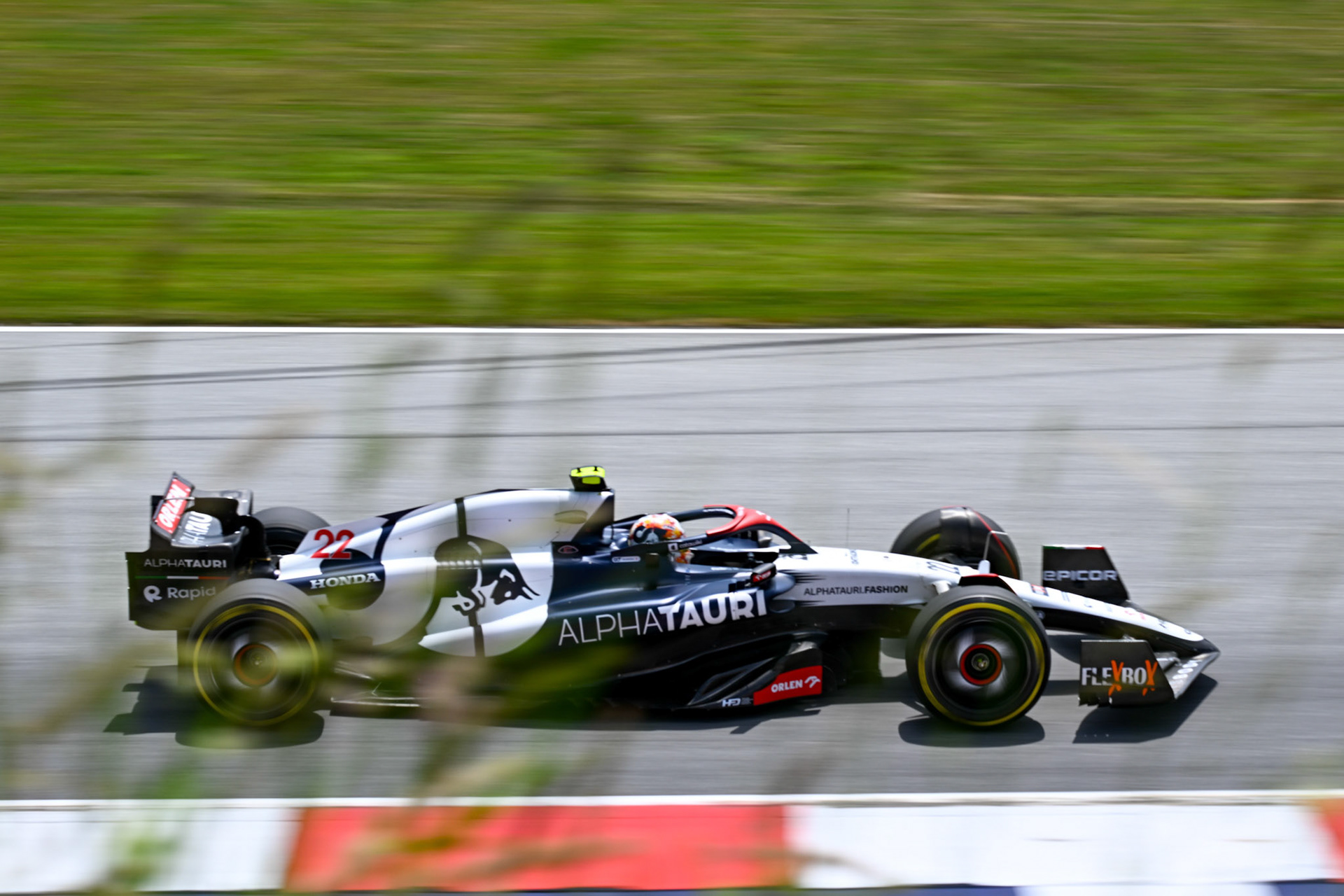 Yuki Tsunoda (JPN) Scuderia Alpha Tauri;Formel 1 GP Austria / Österreich. Freitag, 30.06.2023