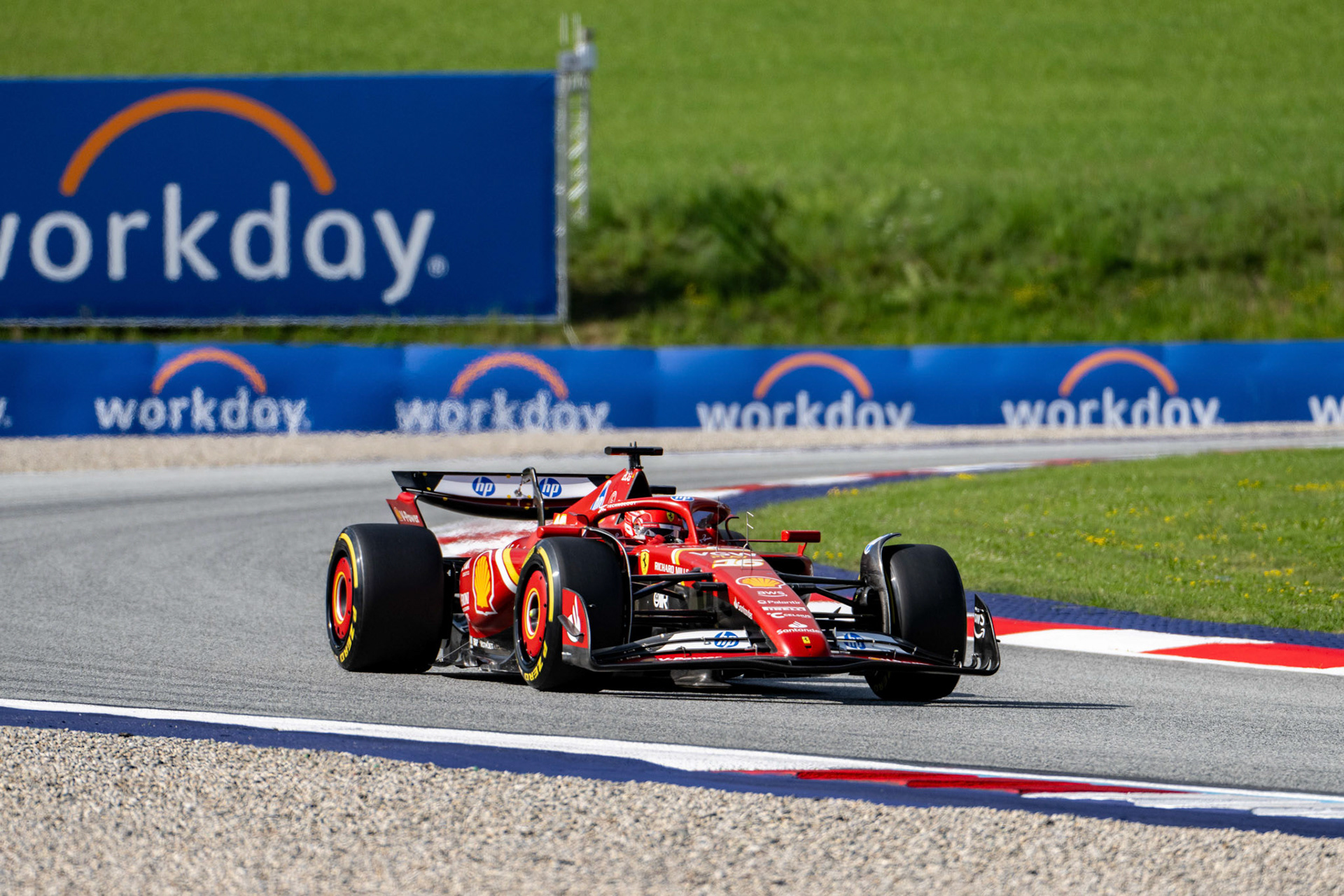 Charles Leclerc #16, Scuderia Ferrari;Formel 1 GP Austria / Österreich. Freitag, 28.06.2024