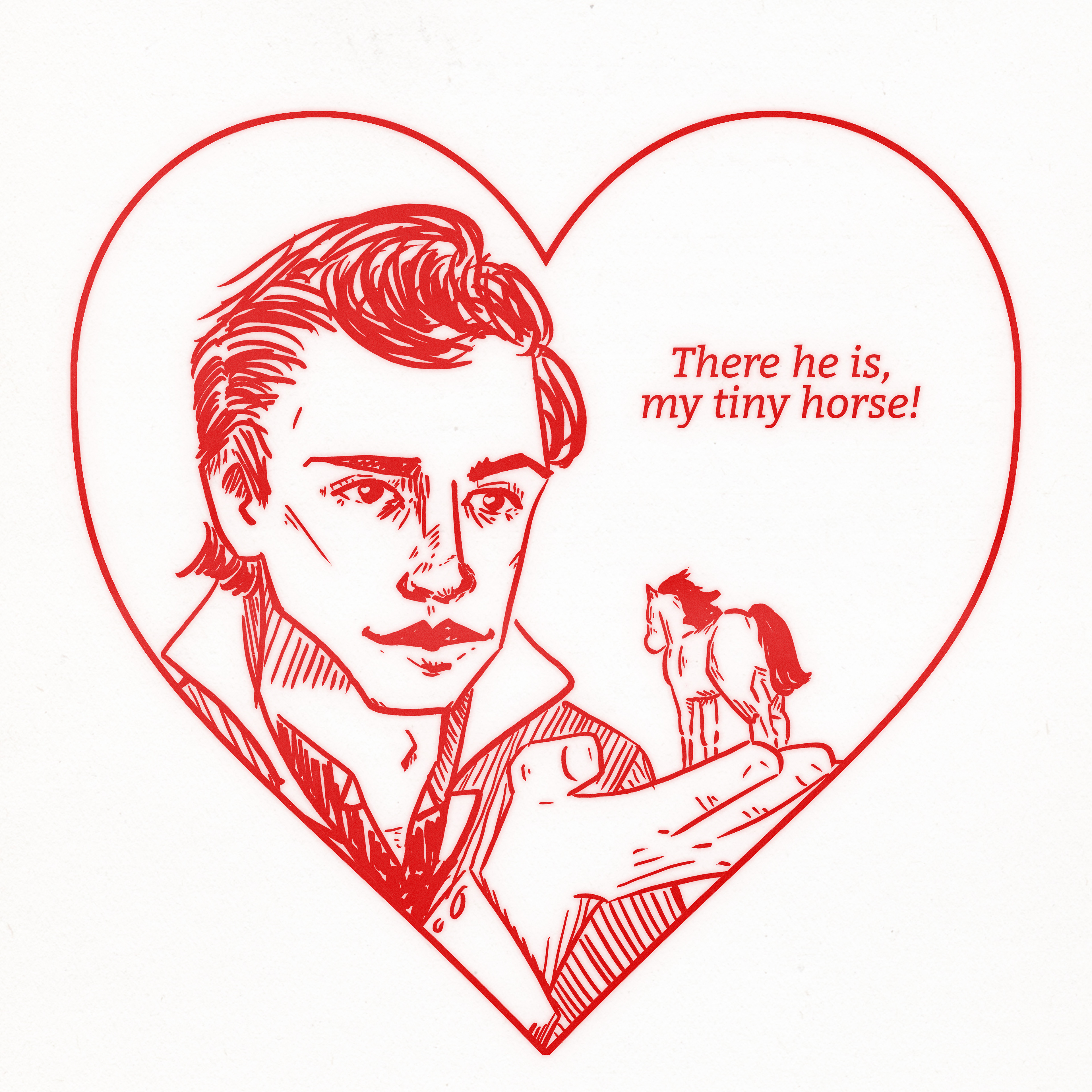 snl tiny horse shirt design